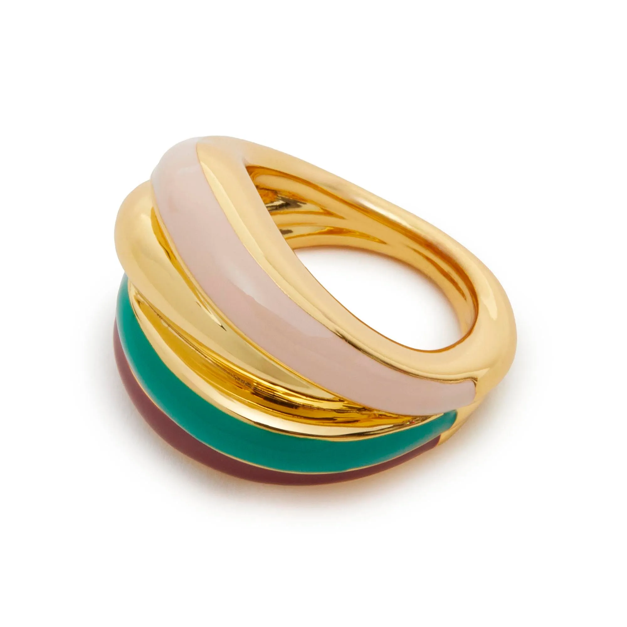 JADE MULTI STACKING RING sold by Lele Sadoughi