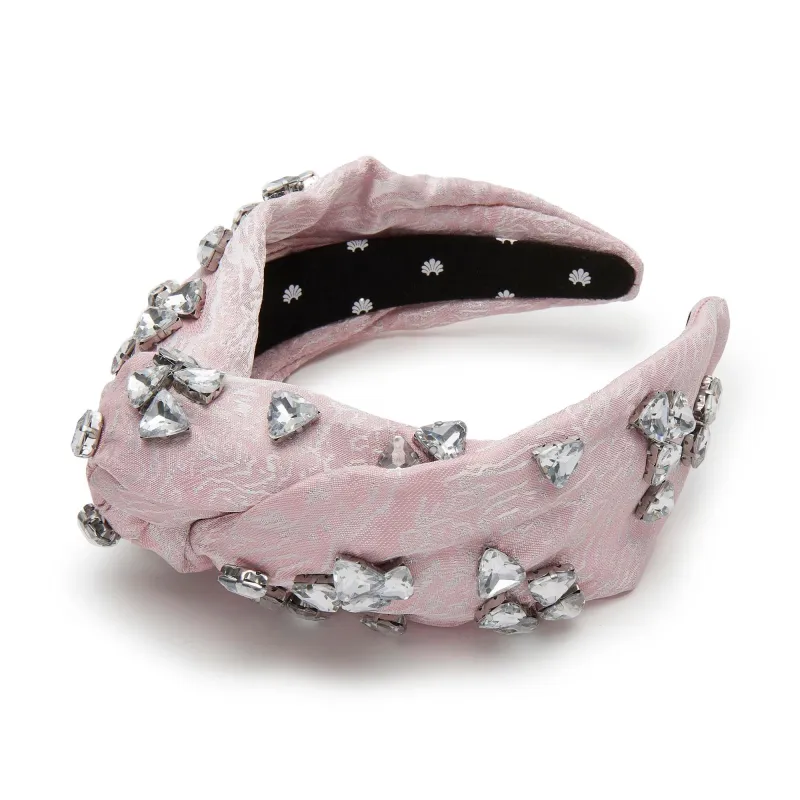 BALLET SLIPPER GRETA CRYSTAL CLUSTER HEADBAND sold by Lele Sadoughi