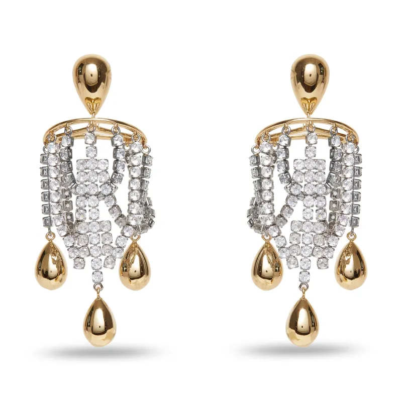 CRYSTAL OPULENT CHANDELIER EARRINGS sold by Lele Sadoughi