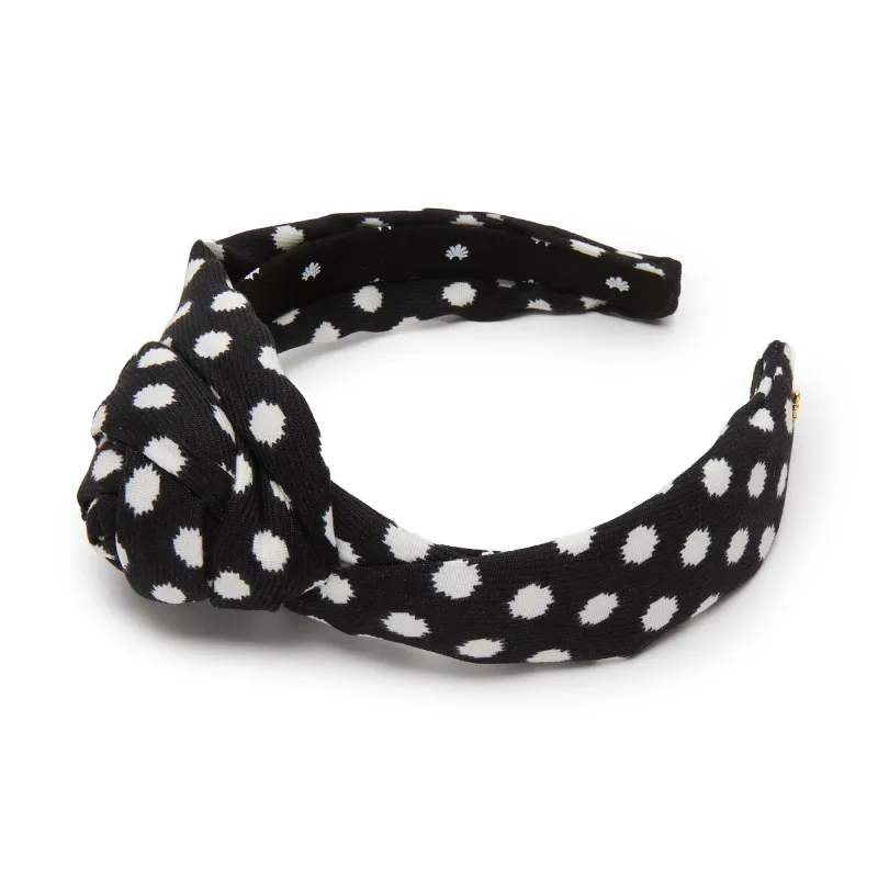 JET ROSETTE POLKA DOT HEADBAND sold by Lele Sadoughi