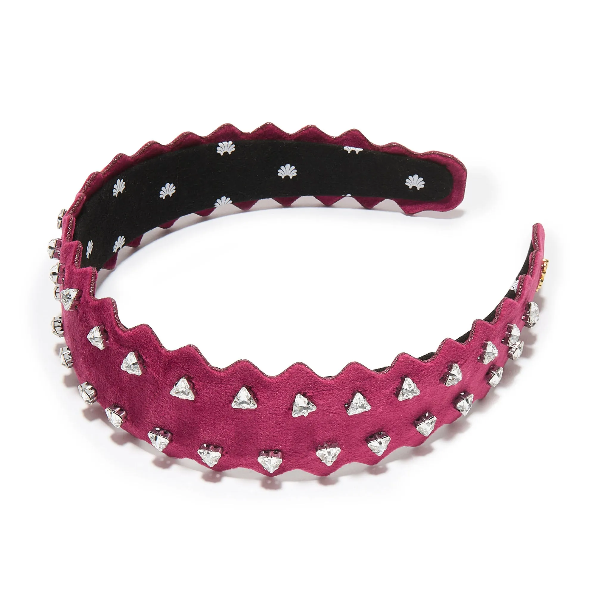 BERRY WAVY BESSETTE SWAROVSKI HEADBAND sold by Lele Sadoughi