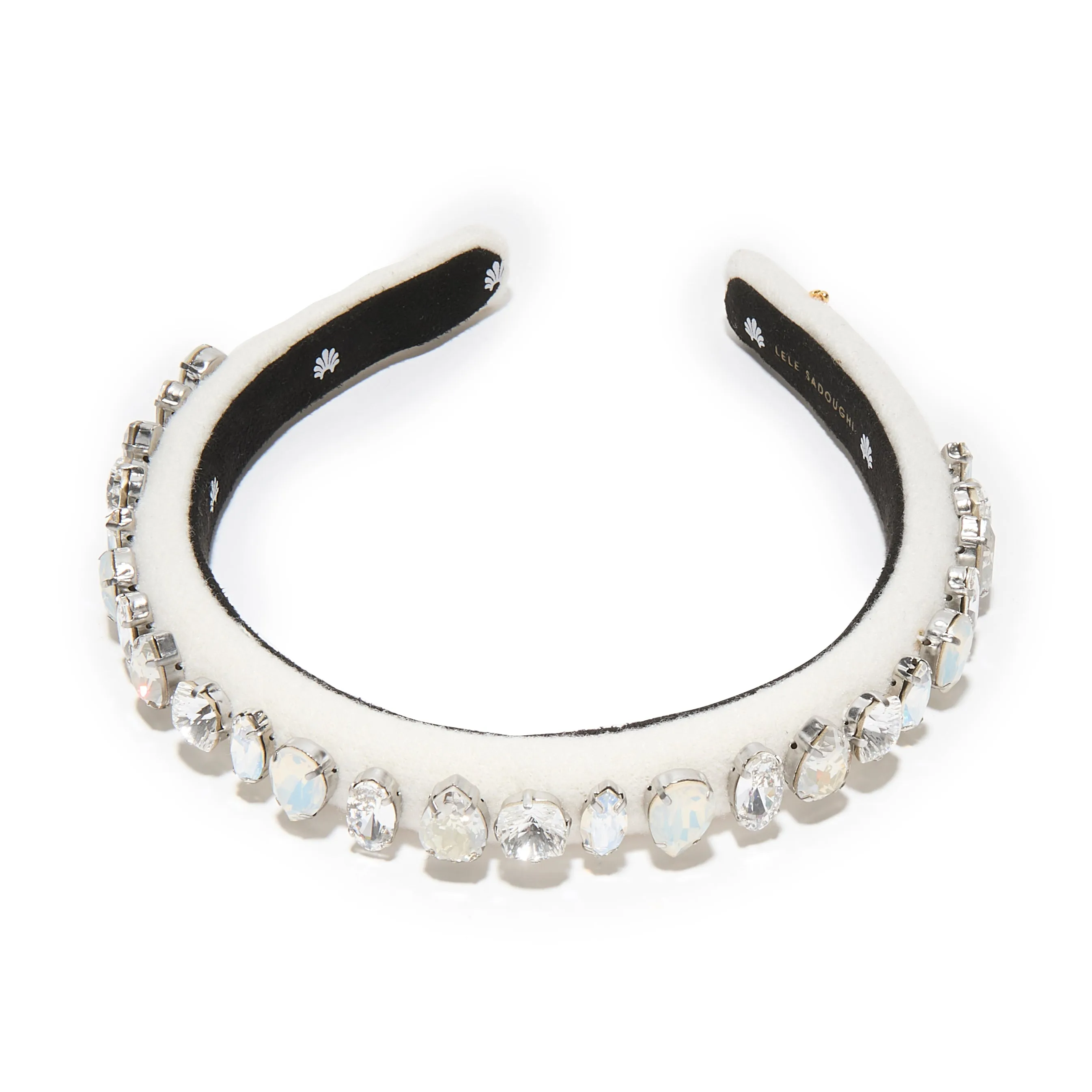 MOONLIGHT GIGI SWAROVSKI CRYSTAL GEM HEADBAND sold by Lele Sadoughi product image thumbnail 3