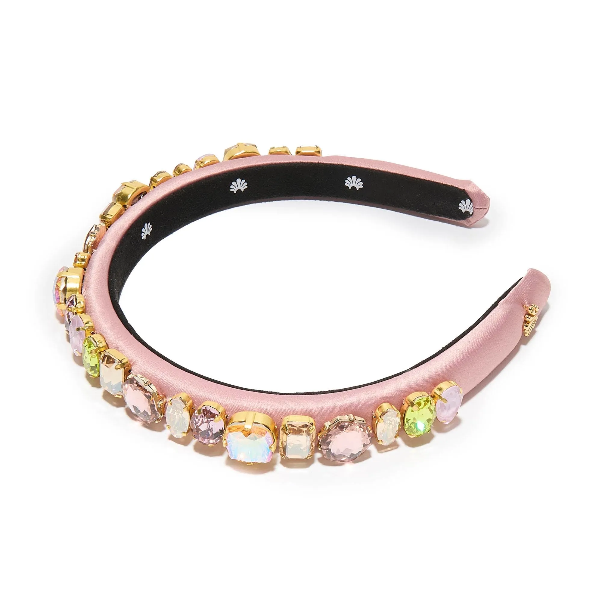 GOLDEN ROSE GIGI SWAROVSKI CRYSTAL GEM HEADBAND sold by Lele Sadoughi