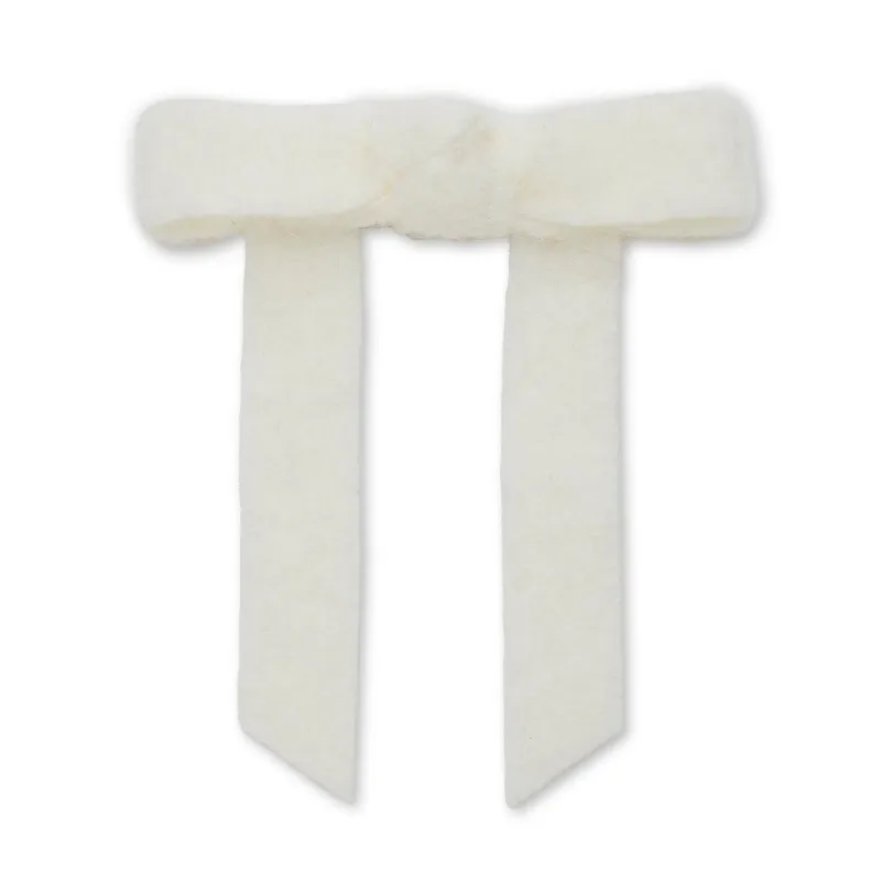 IVORY BARDOT BOW BARRETTE sold by Lele Sadoughi