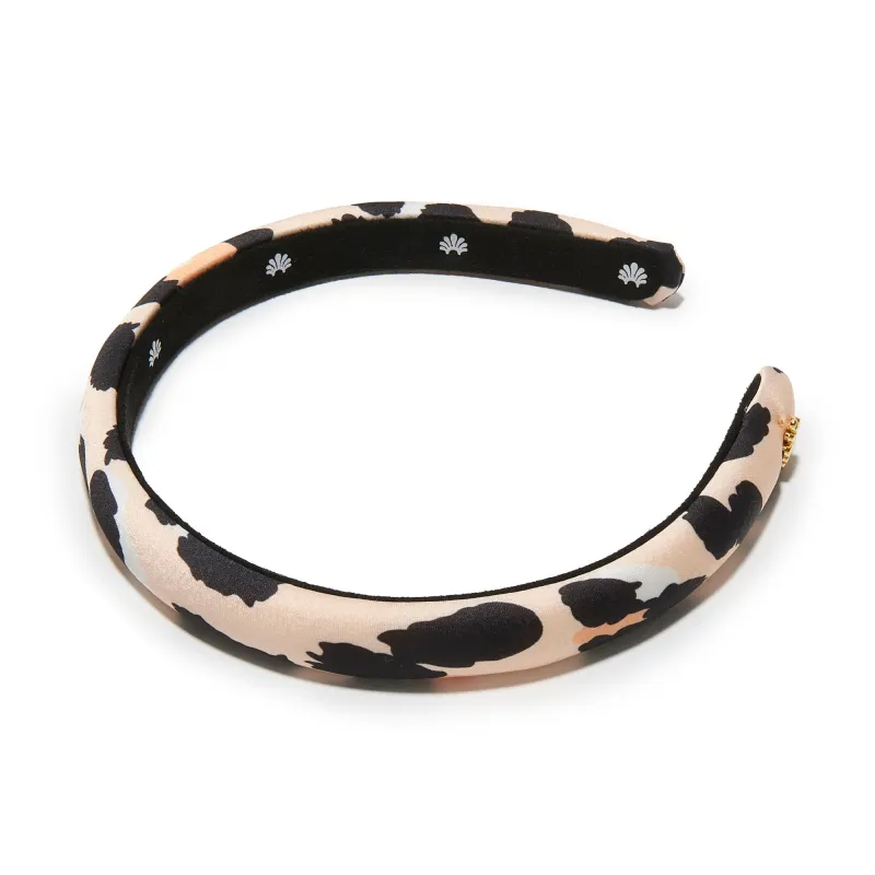 LEOPARD GIGI SILK HEADBAND sold by Lele Sadoughi