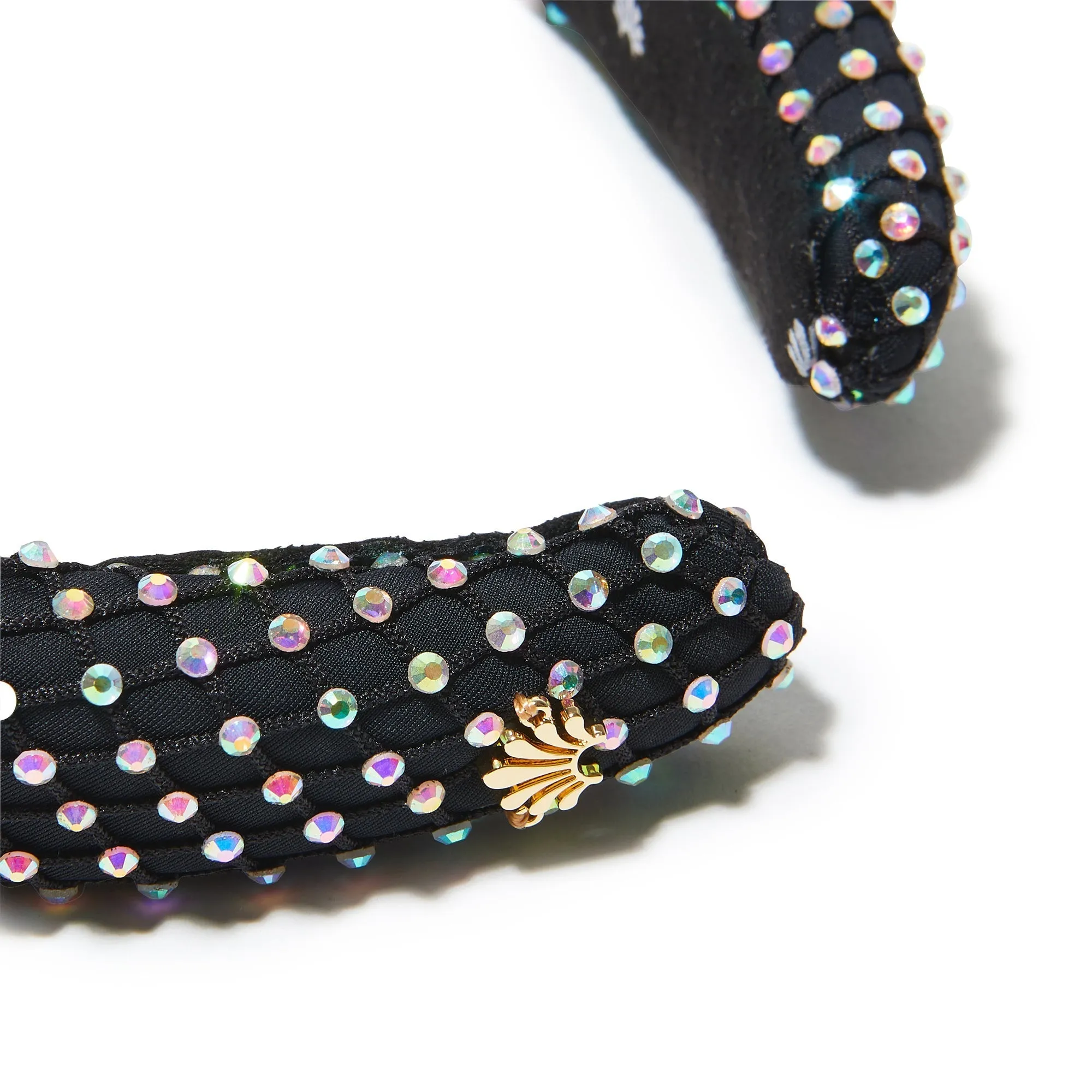 TECHNICOLOR CRYSTAL MESH ALICE HEADBAND sold by Lele Sadoughi product image thumbnail 3