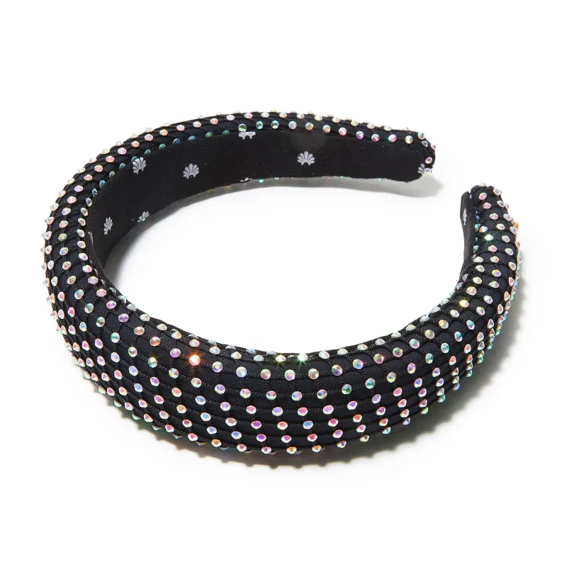 TECHNICOLOR CRYSTAL MESH ALICE HEADBAND sold by Lele Sadoughi
