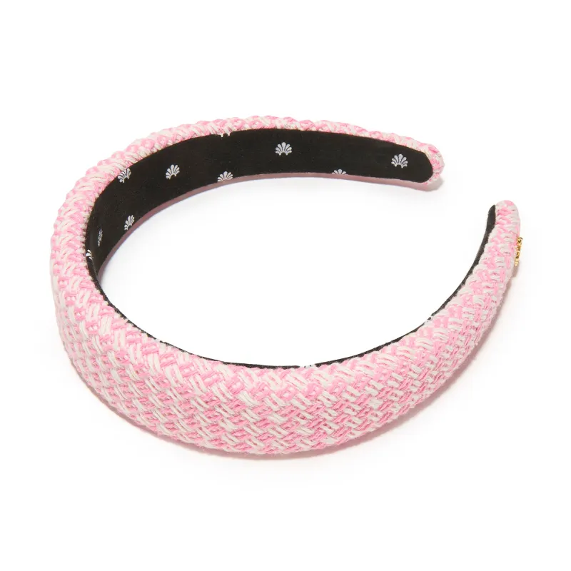 BALLET SLIPPER ALICE TWEED HEADBAND made by Lele Sadoughi