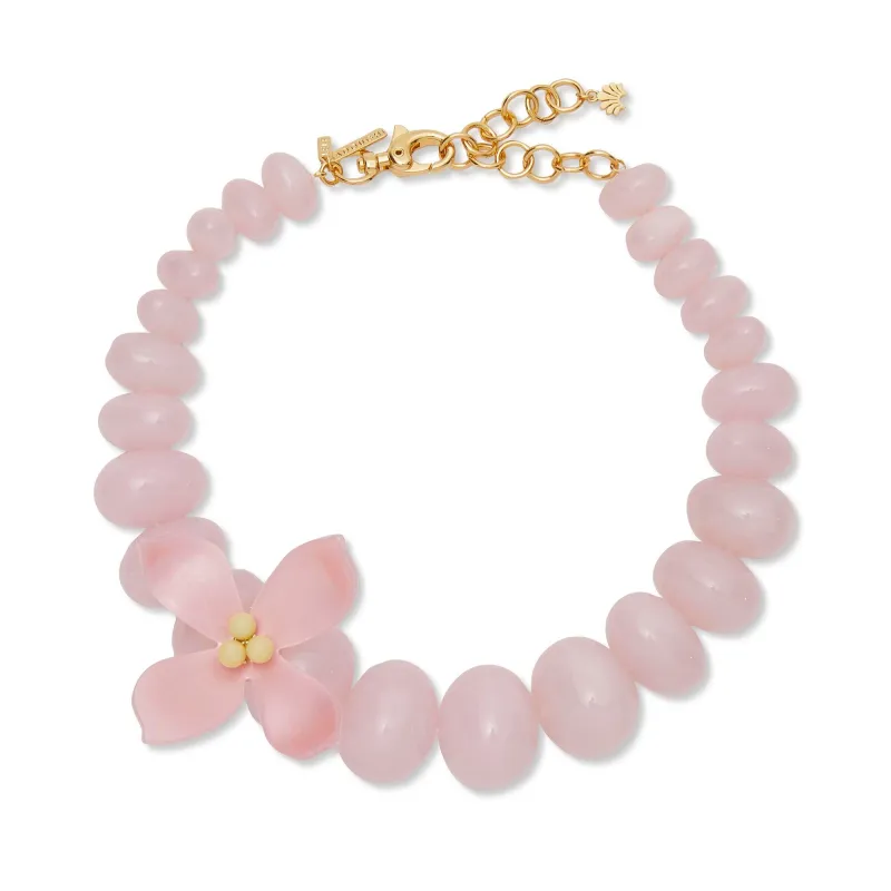 BLUSH OLEANDER NECKLACE sold by Lele Sadoughi