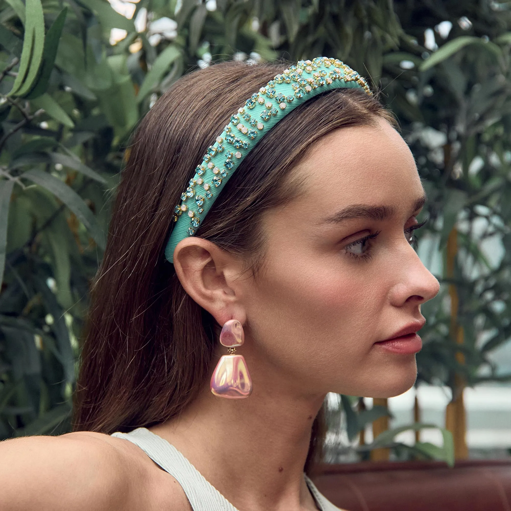 ROSE VERA DROP EARRINGS sold by Lele Sadoughi product image thumbnail 2