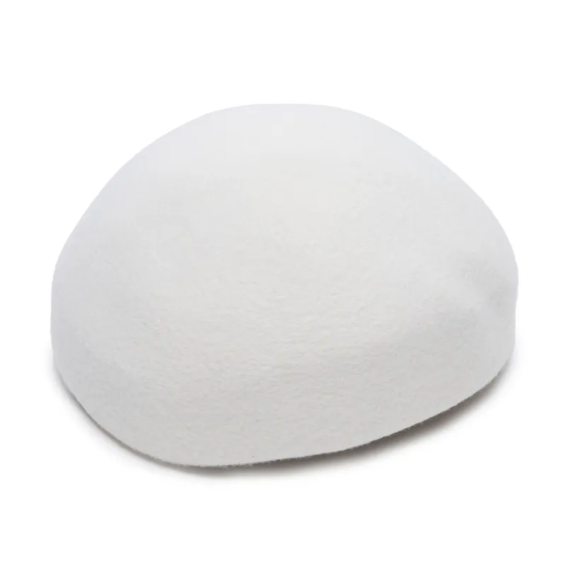 IVORY BERET PILLBOX HAT sold by Lele Sadoughi