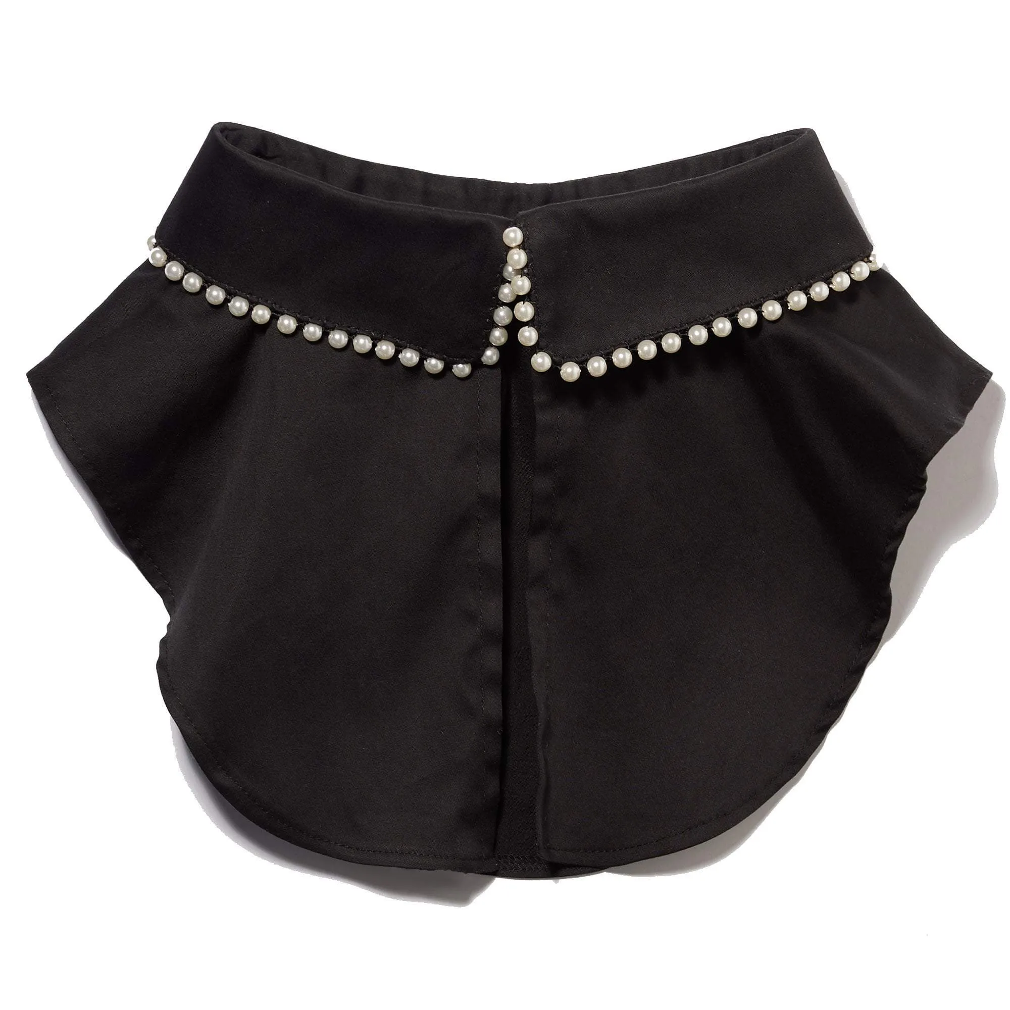 JET PEARL FRAMED COLLAR sold by Lele Sadoughi product image thumbnail 3