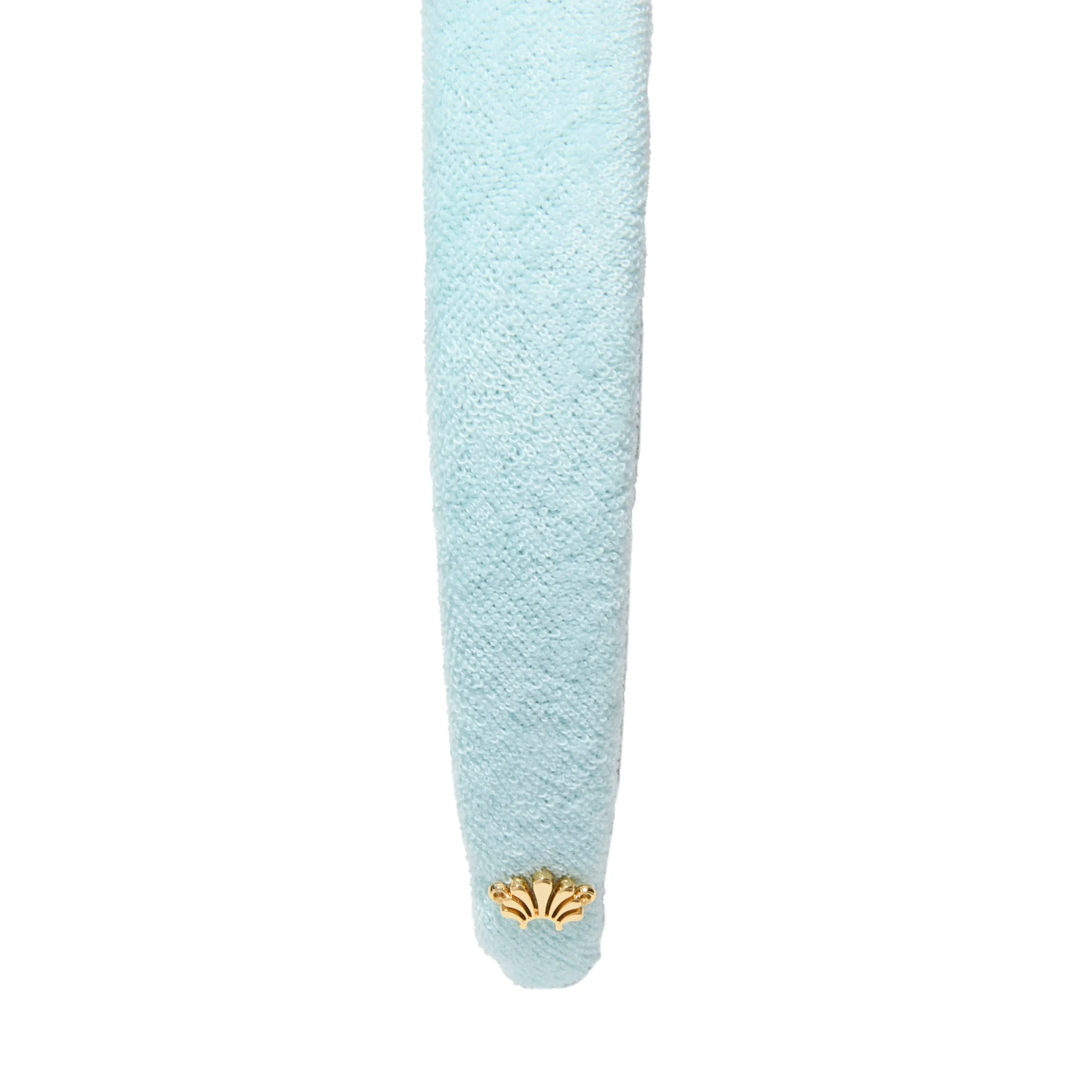 SEAFOAM CHARLOTTE TERRY HEADBAND sold by Lele Sadoughi product image thumbnail 5
