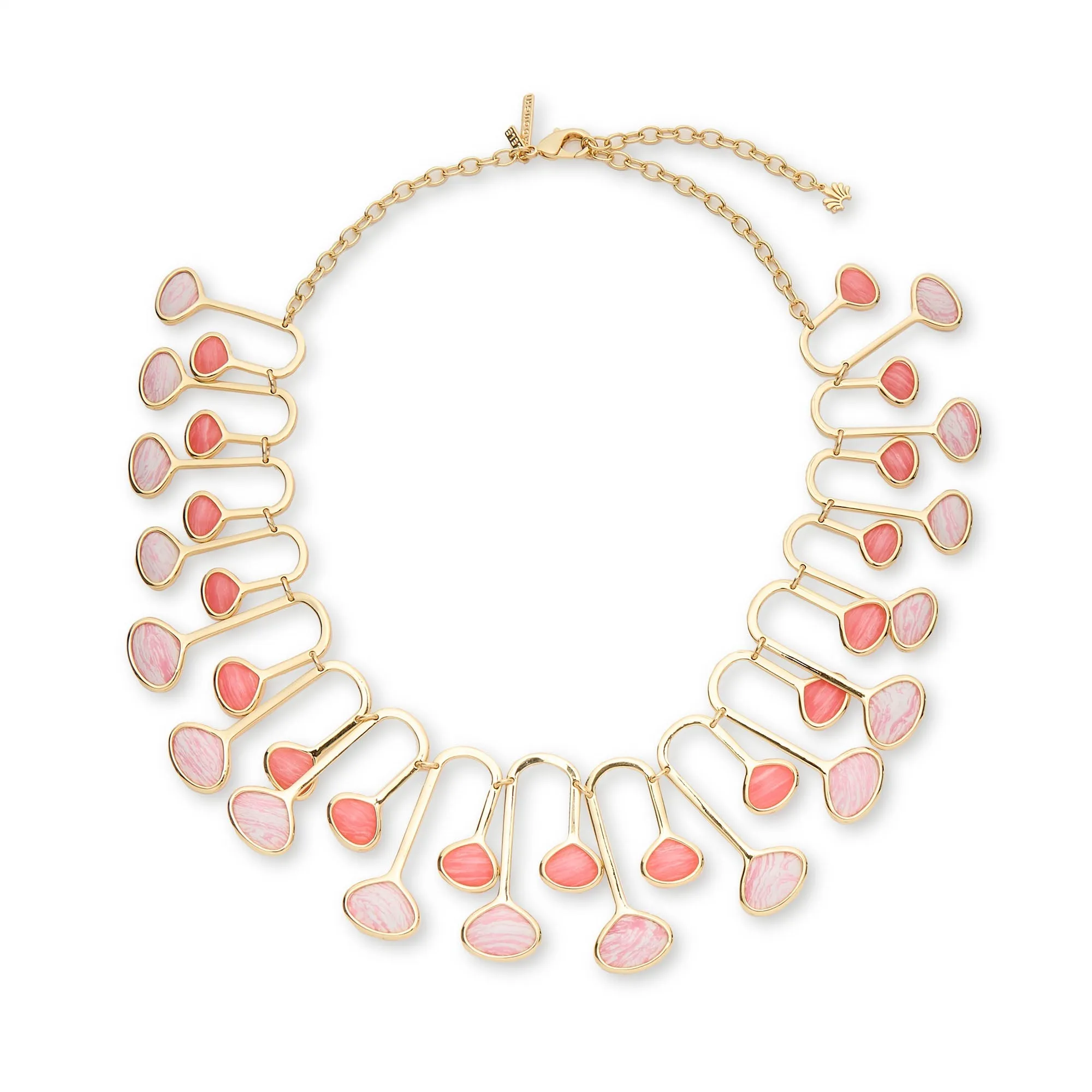CORAL FLAMINGO NECKLACE sold by Lele Sadoughi