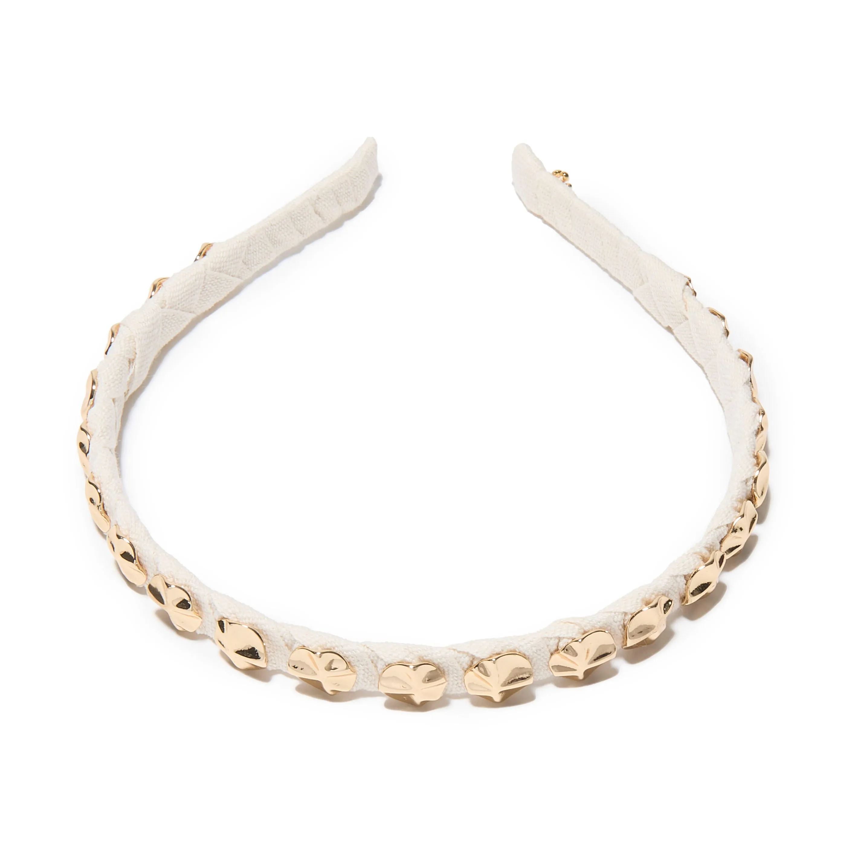 NATURAL GOLD SOCIALITE STRAND HEADBAND sold by Lele Sadoughi product image thumbnail 3