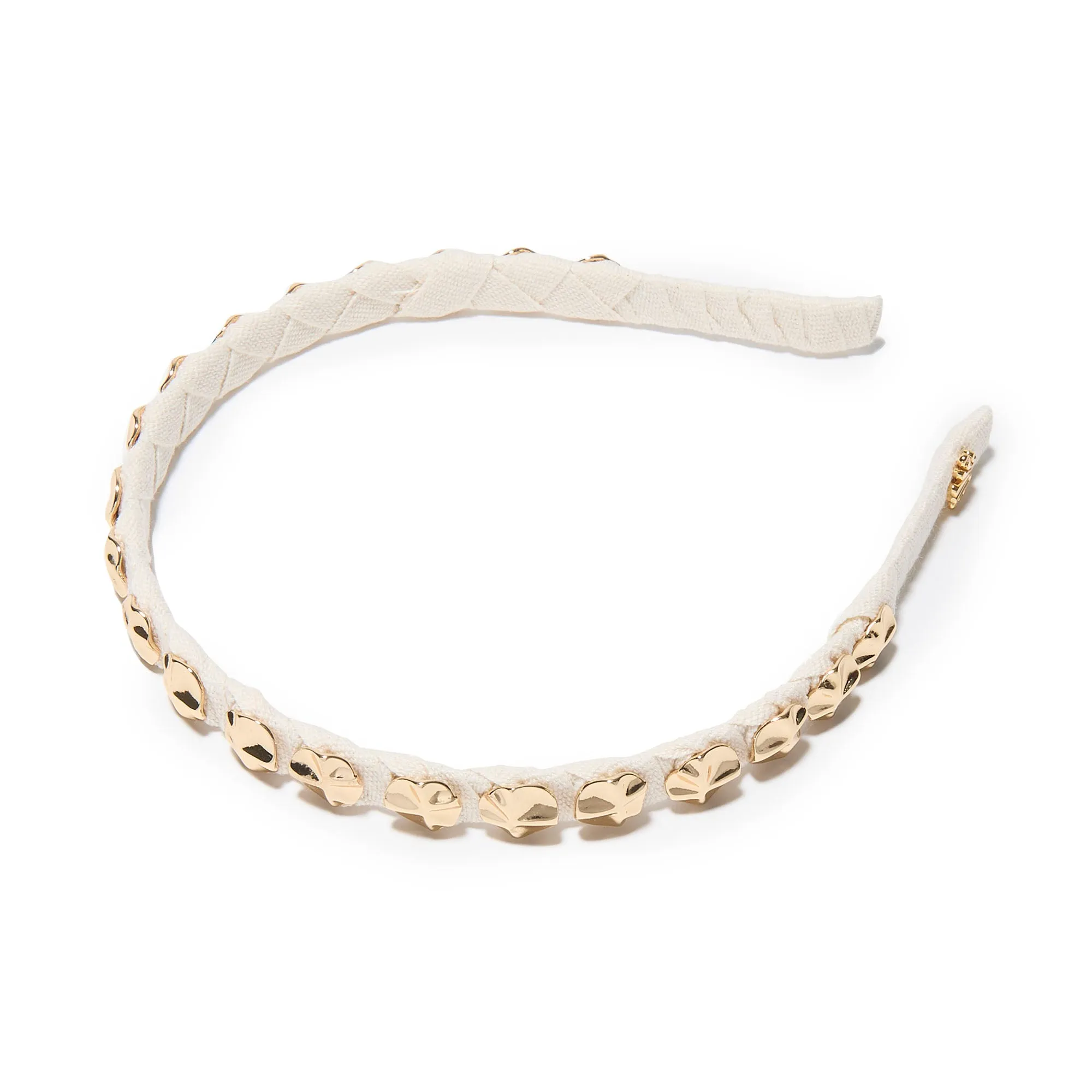 NATURAL GOLD SOCIALITE STRAND HEADBAND sold by Lele Sadoughi