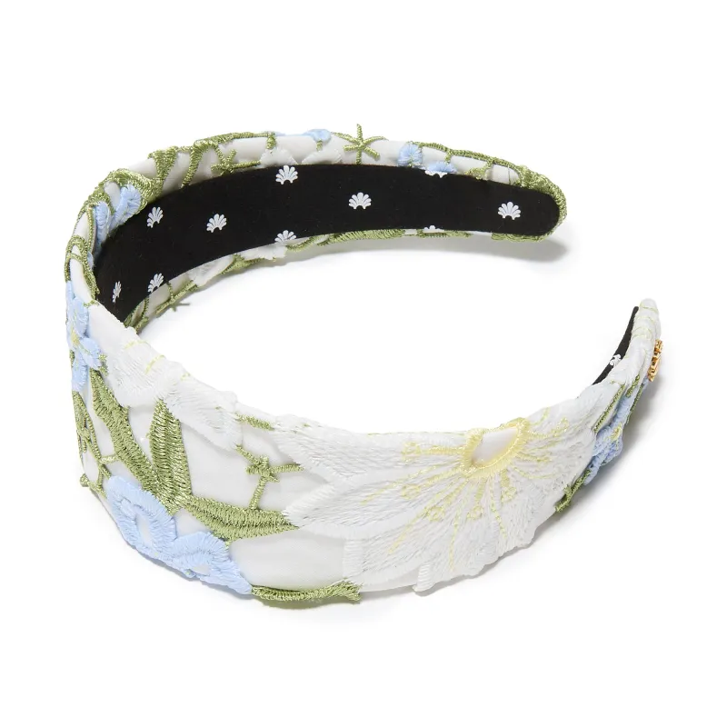 MIST MULTI BRIGITTE FLORAL HEADBAND sold by Lele Sadoughi