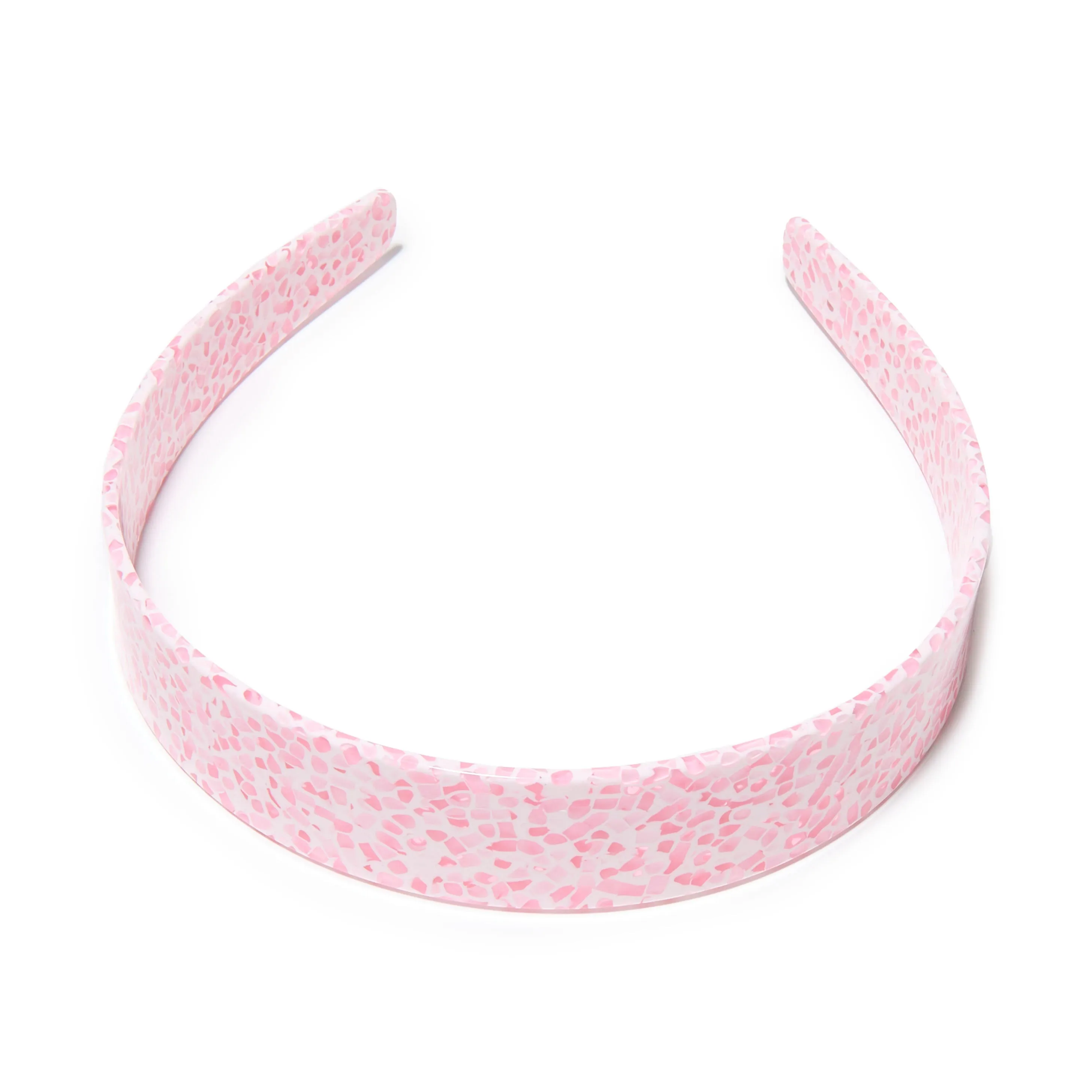 TERRAZZO BLUSH EMMA ACETATE HEADBAND sold by Lele Sadoughi product image thumbnail 3