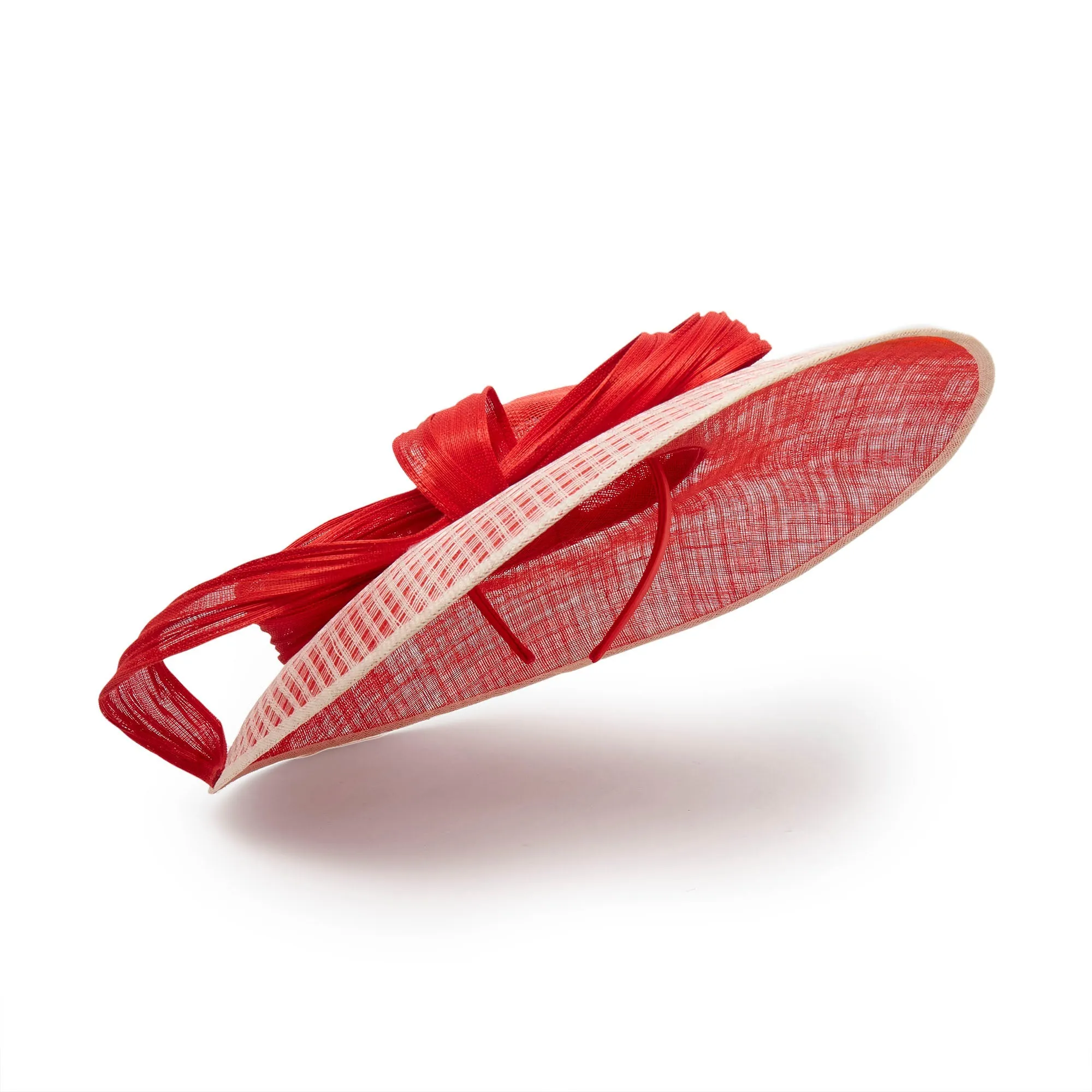 RED SUZANNAH FASCINATOR sold by Lele Sadoughi product image thumbnail 3