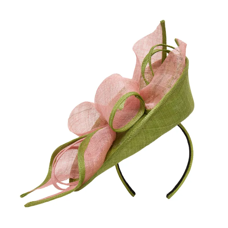 LIME SELMA FASCINATOR sold by Lele Sadoughi