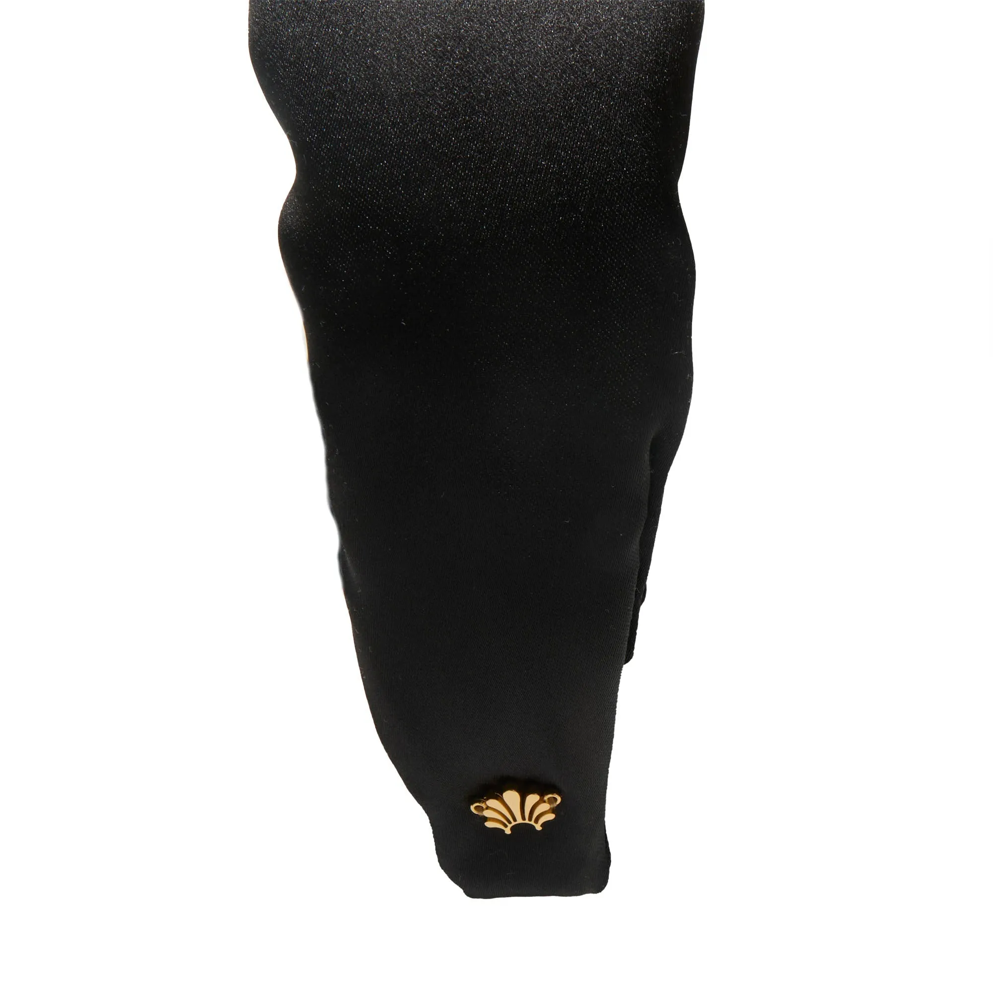 JET HOLLY SATIN HEADBAND sold by Lele Sadoughi product image thumbnail 3