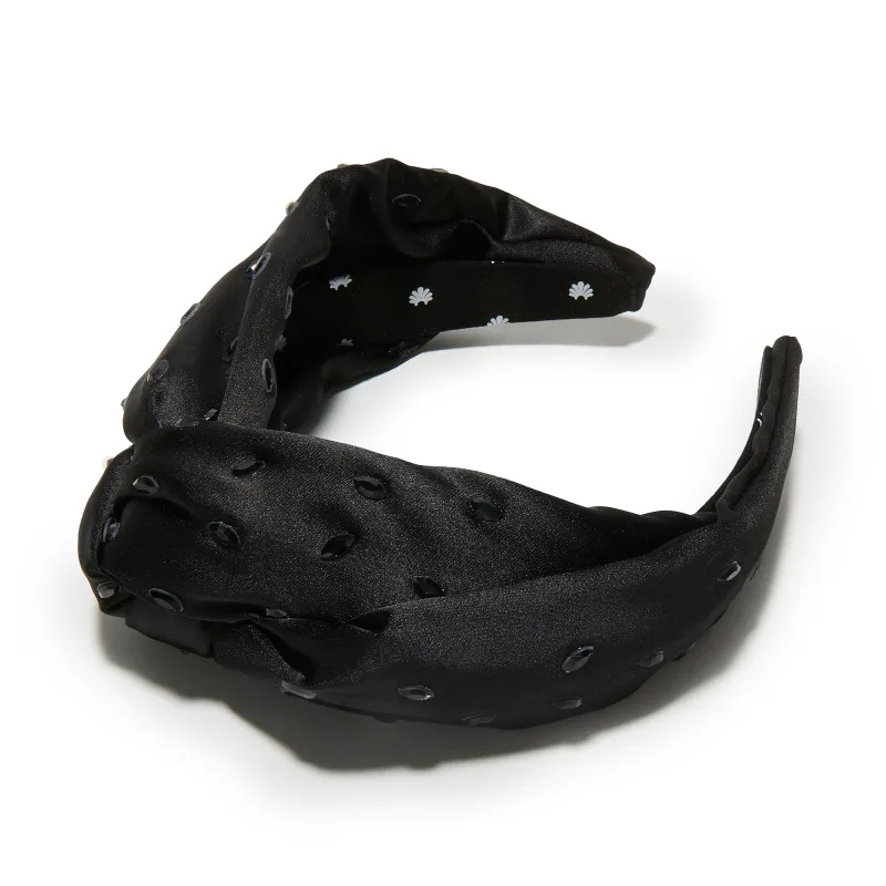 JET MARCHESA COUTURE X LELE SADOUGHI GRETA SILK HEADBAND made by Lele Sadoughi