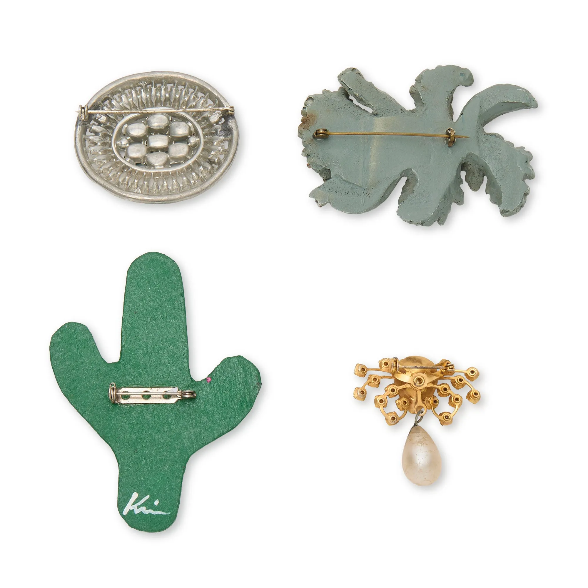 MIXED METAL SEDONA BROOCH SET sold by Lele Sadoughi product image thumbnail 2