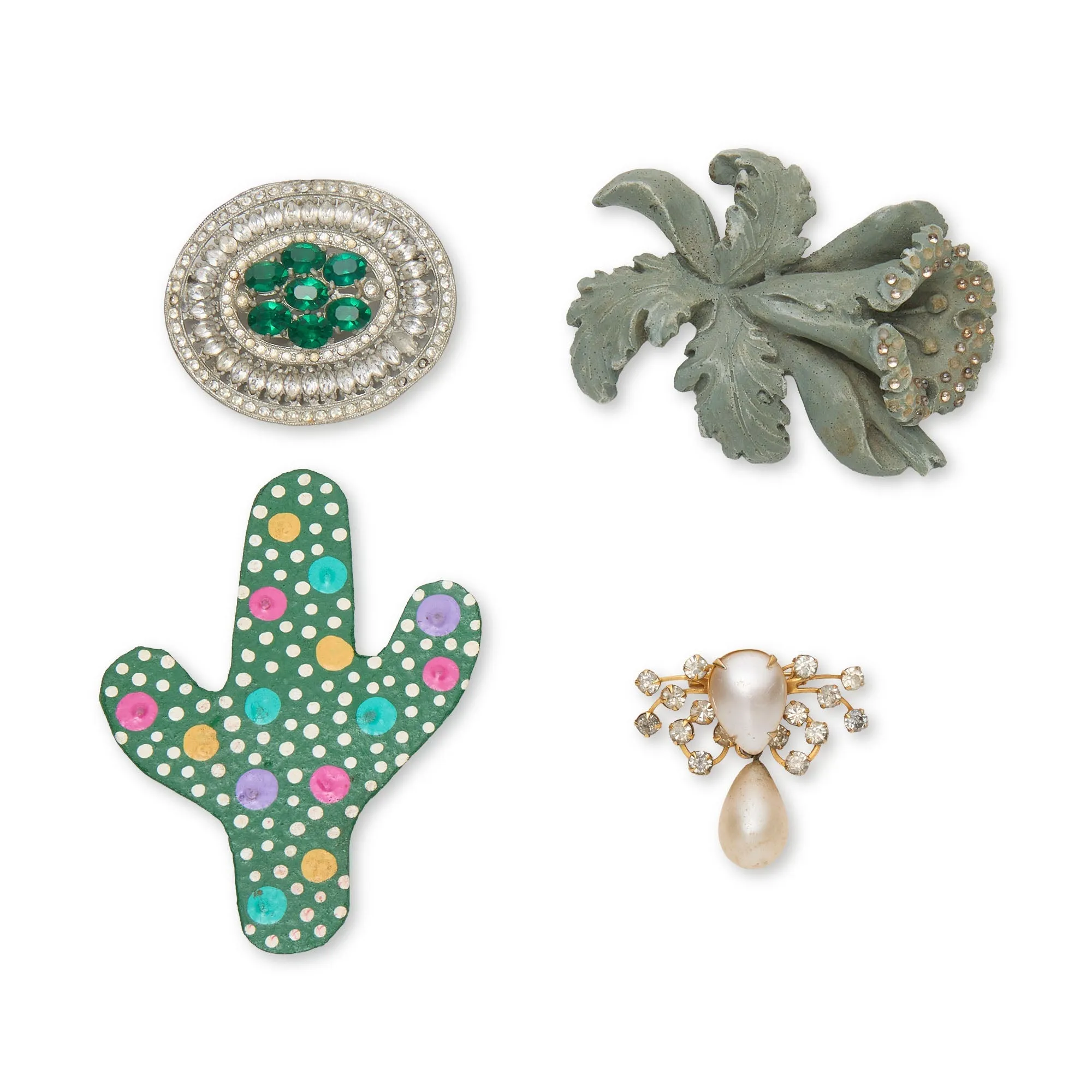 MIXED METAL SEDONA BROOCH SET sold by Lele Sadoughi