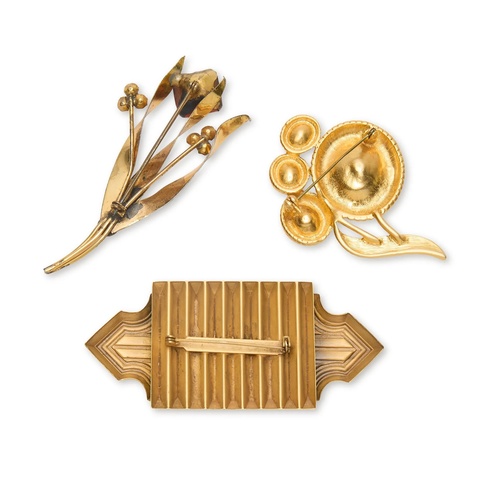 GOLD CHICAGO BROOCH SET sold by Lele Sadoughi product image thumbnail 2