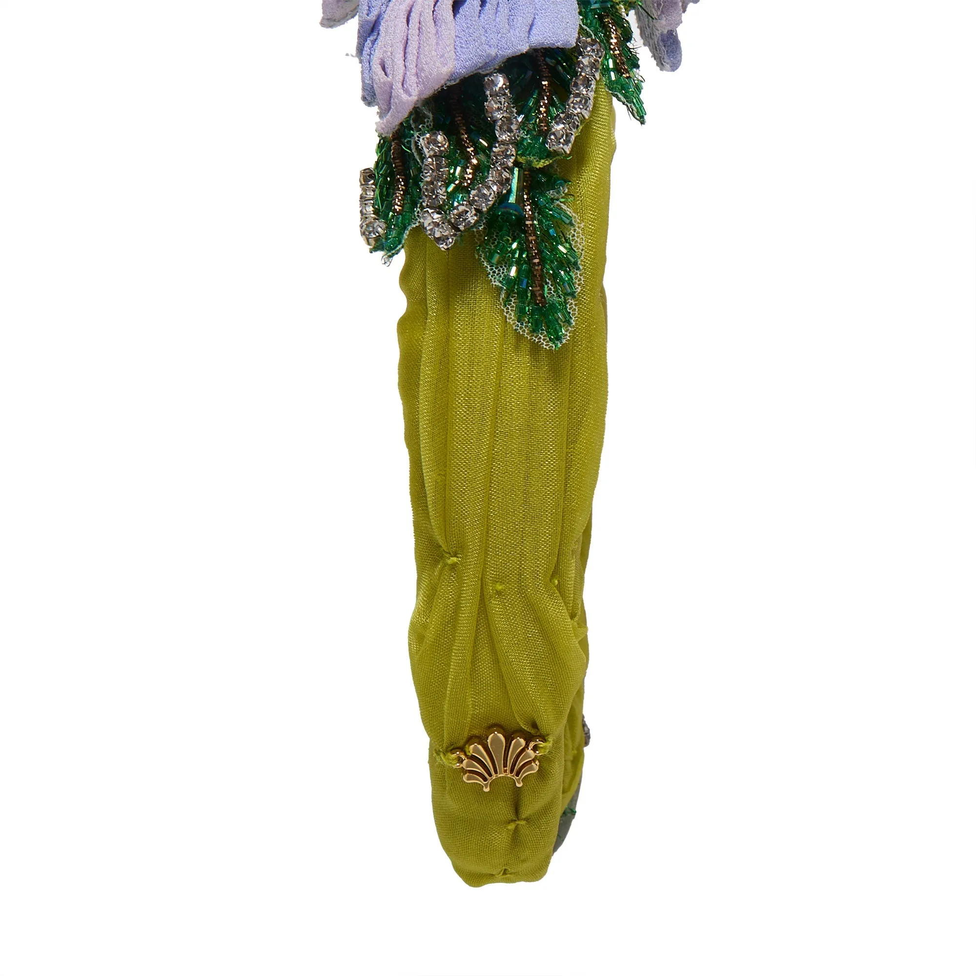 LEAF GREEN ALICE GLADIOLUS HEADBAND sold by Lele Sadoughi product image thumbnail 5