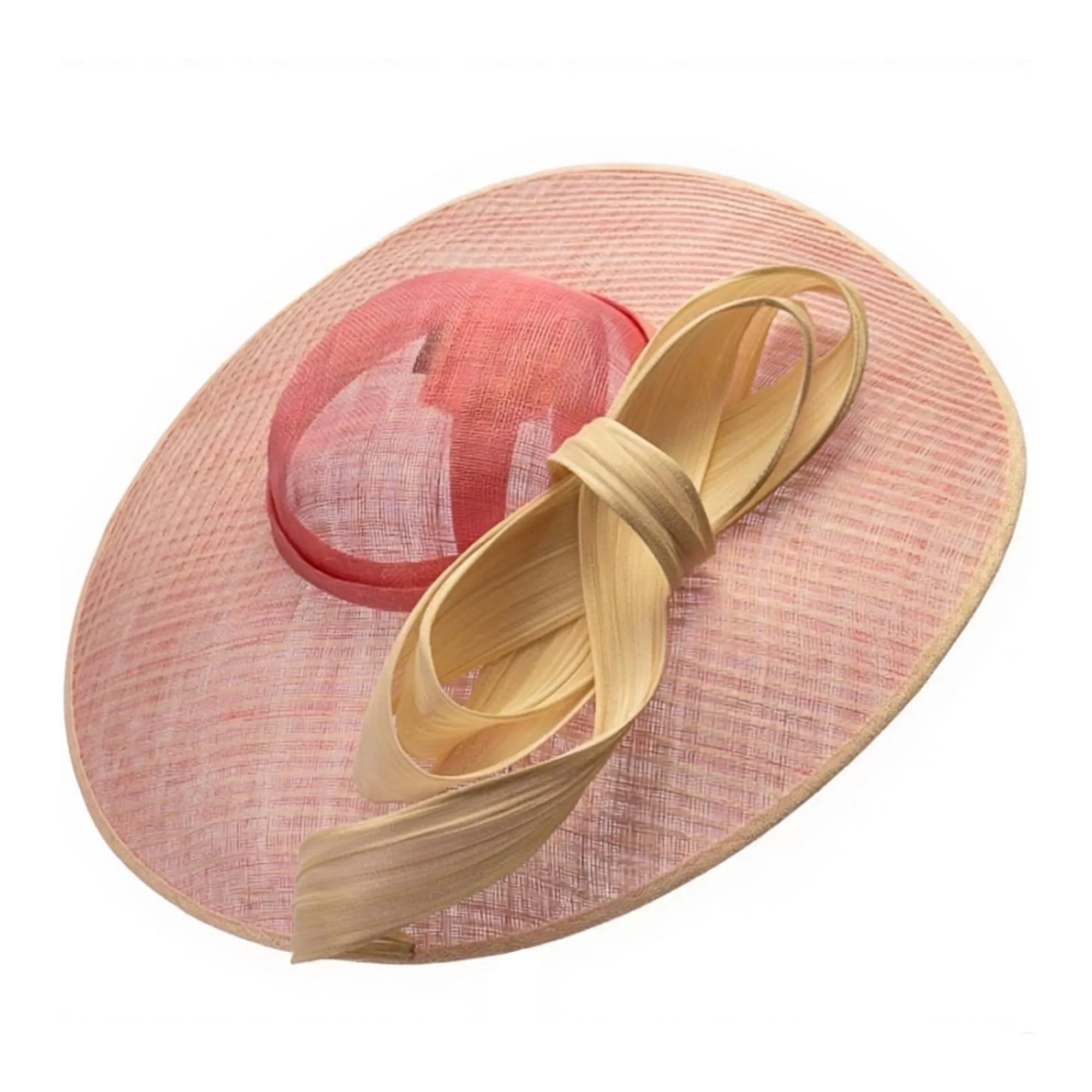 PINK SUZANNAH FASCINATOR sold by Lele Sadoughi