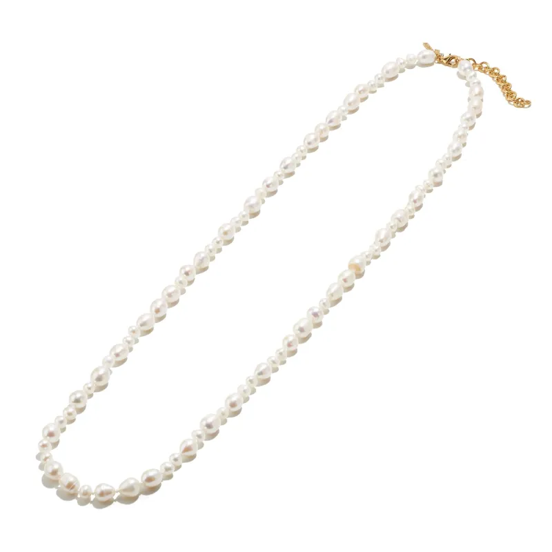 FRESHWATER PEARL ROPE LENGTH NECKLACE made by Lele Sadoughi