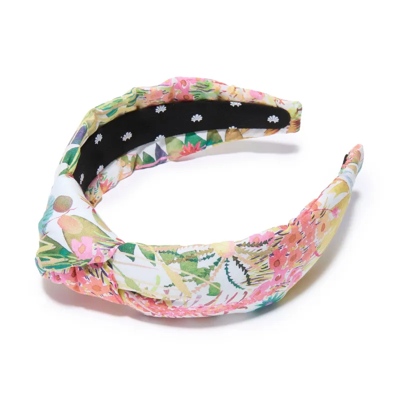 BUTTER TRESCO KNOTTED LIBERTY HEADBAND made by Lele Sadoughi