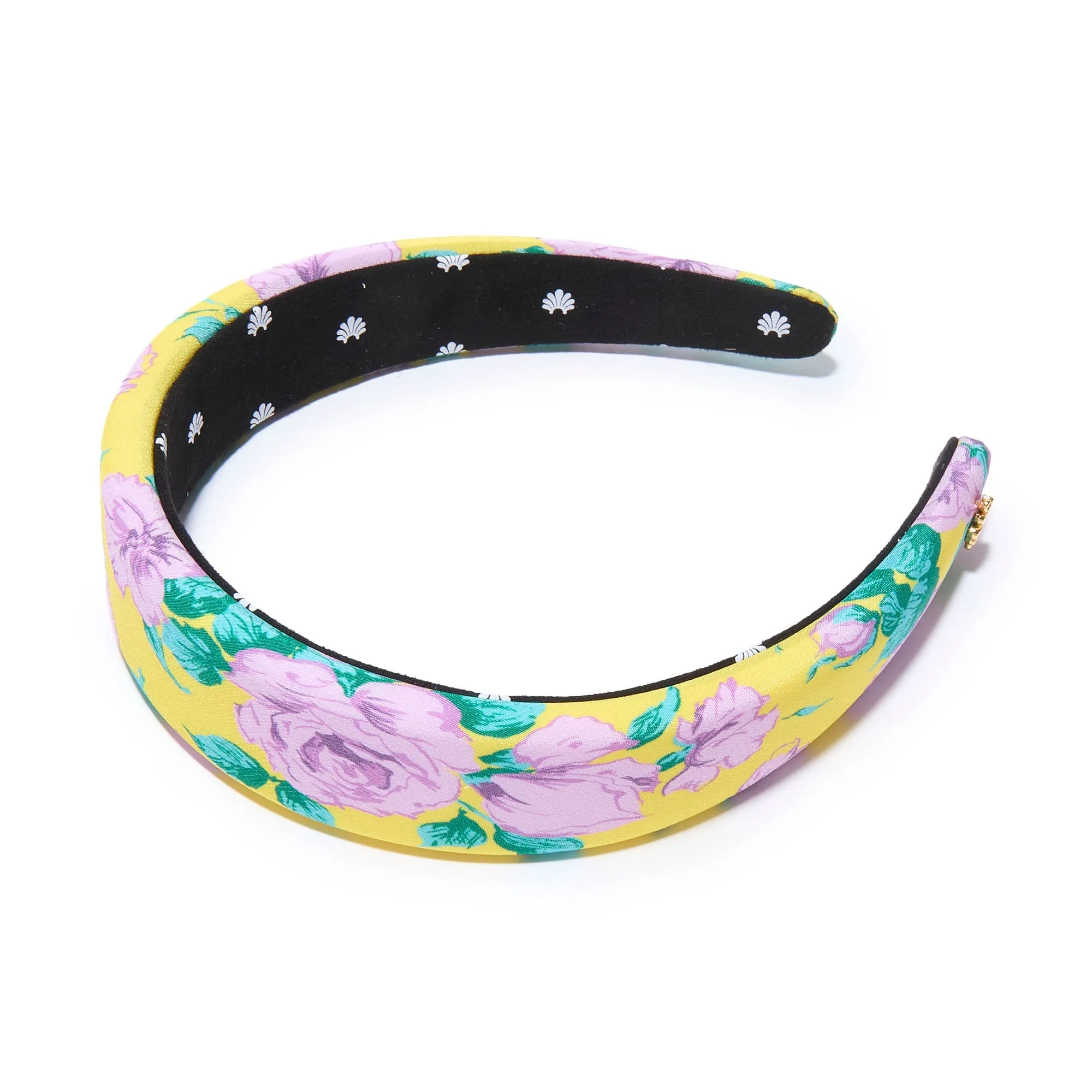 SUNRISE ROSE ALICE LIBERTY SILK HEADBAND sold by Lele Sadoughi