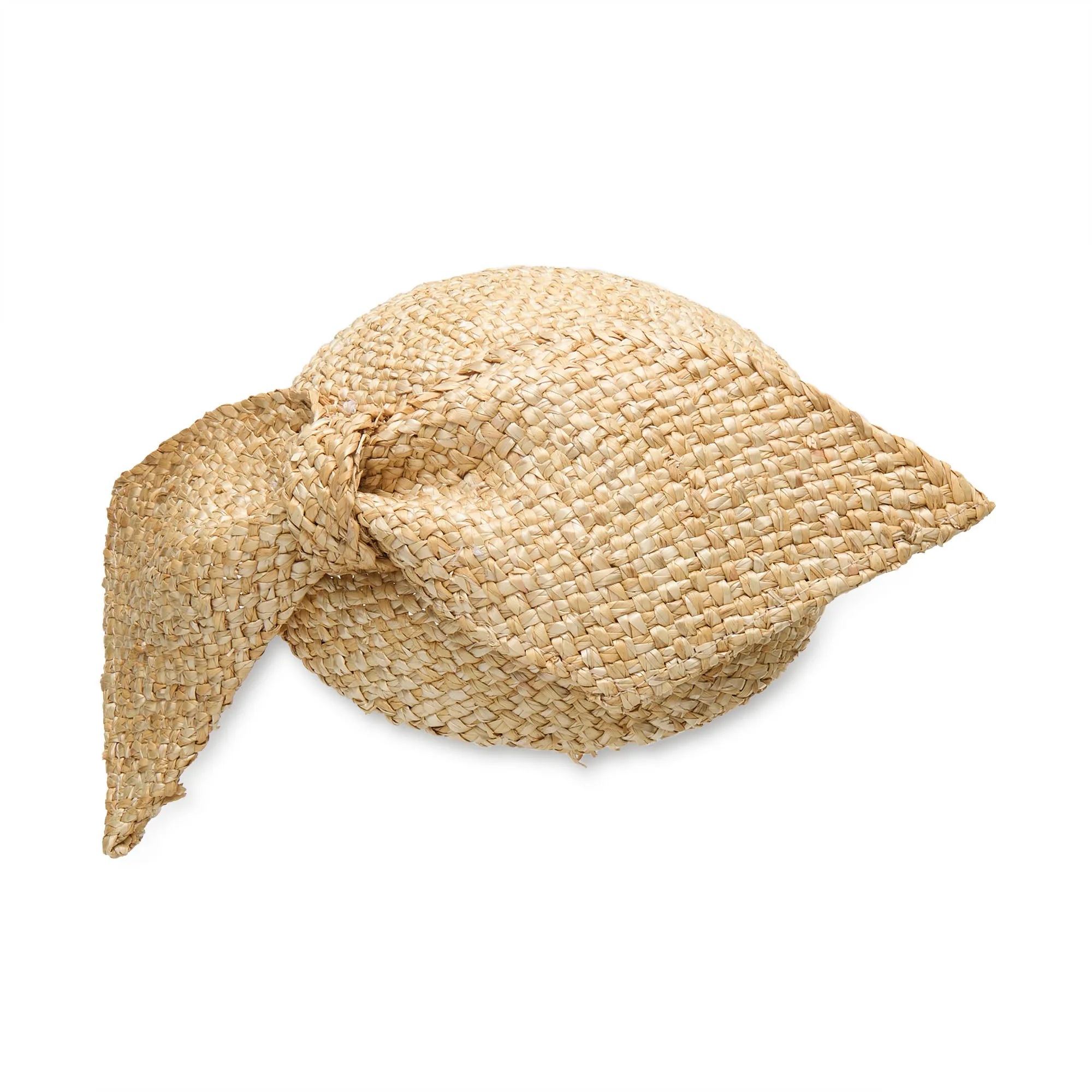 NATURAL OVERSIZED BOW FASCINATOR sold by Lele Sadoughi