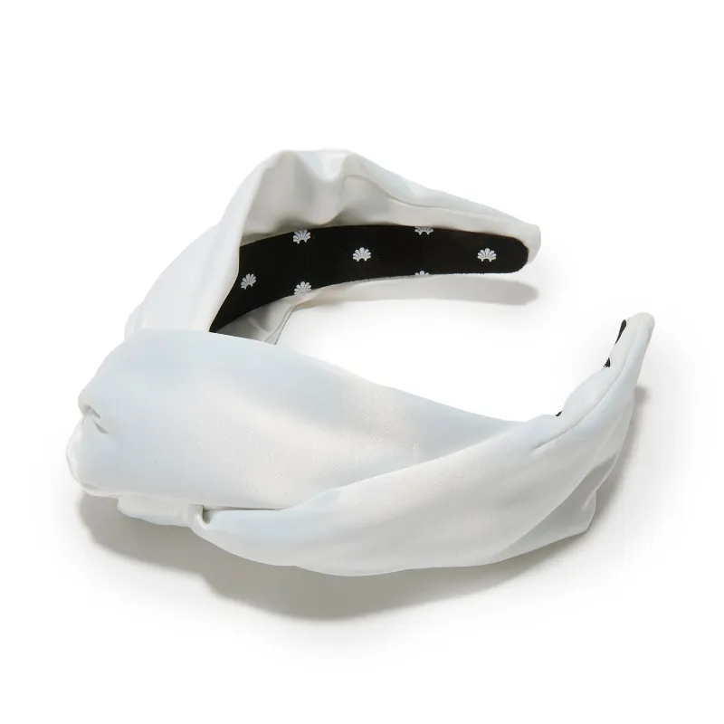 IVORY MARCHESA BRIDAL X LELE SADOUGHI FLORAL SILK GRETA HEADBAND made by Lele Sadoughi