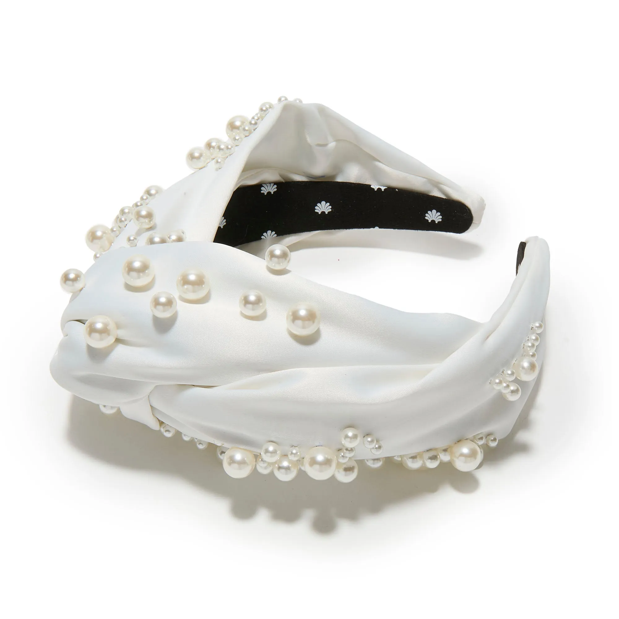 IVORY MARCHESA BRIDAL X LELE SADOUGHI PEARL GRETA HEADBAND sold by Lele Sadoughi
