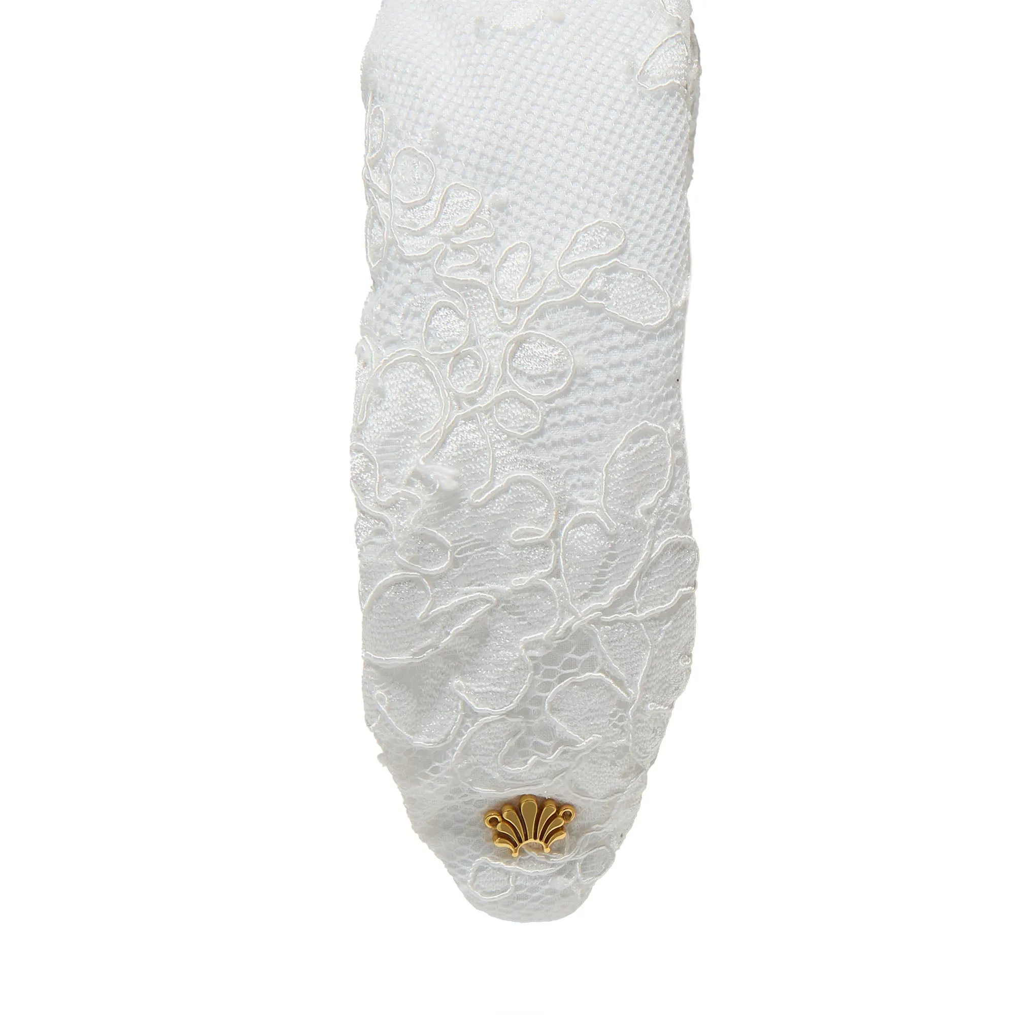 IVORY MARCHESA BRIDAL X LELE SADOUGHI LACE MARLENE HEADBAND sold by Lele Sadoughi product image thumbnail 4