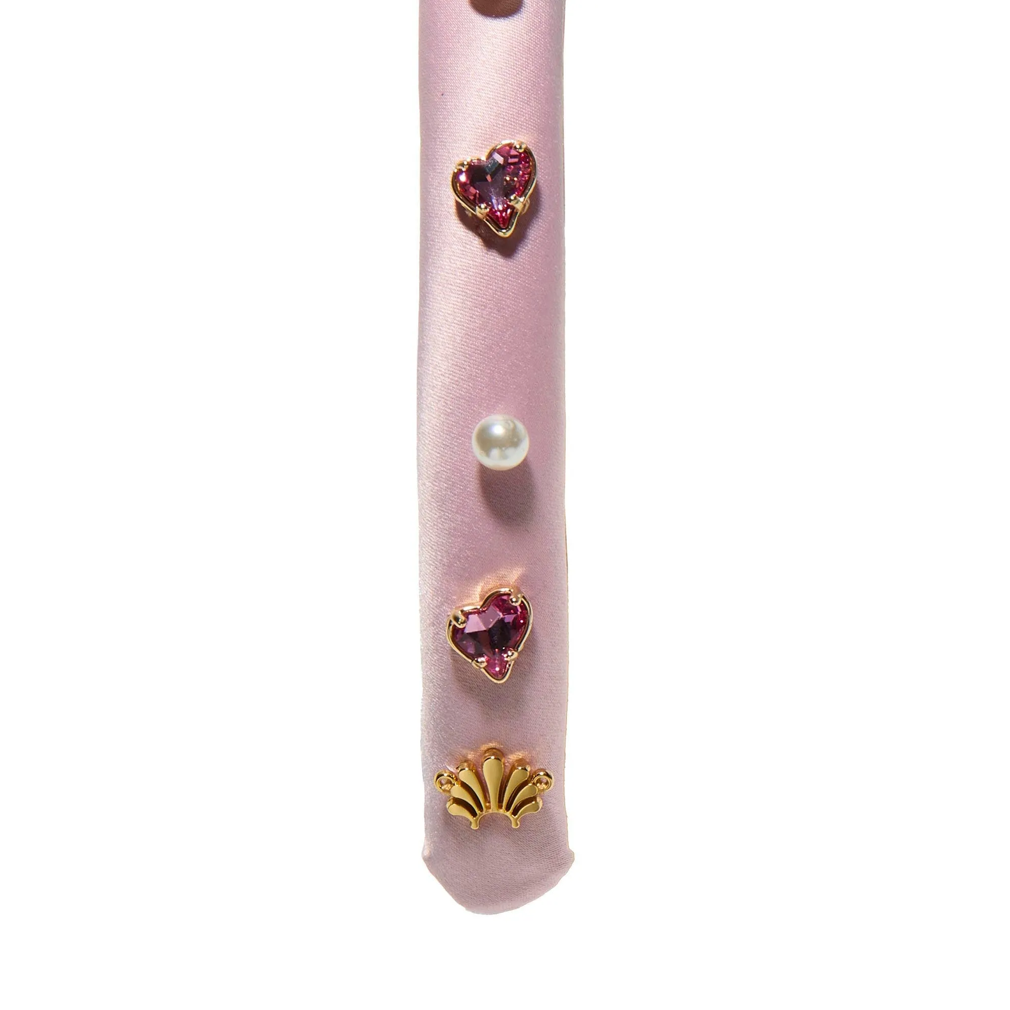 ROSE GIGI SWAROVSKI SWEETHEART HEADBAND sold by Lele Sadoughi product image thumbnail 3