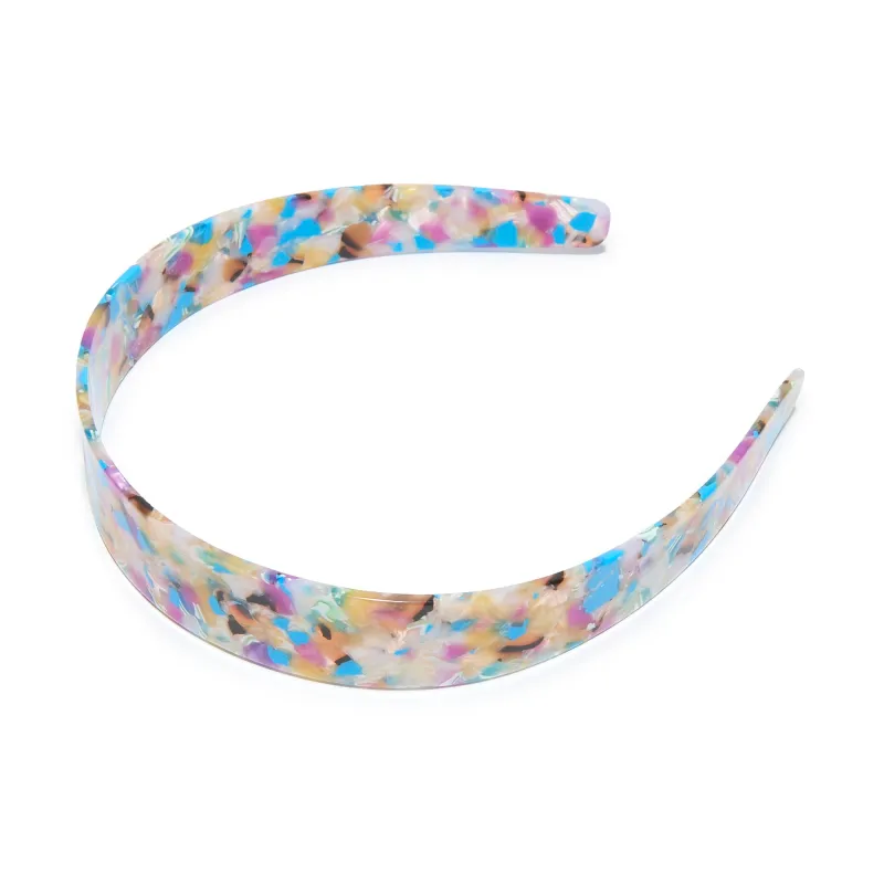 BEACH MEDLEY  EMMA ACETATE HEADBAND made by Lele Sadoughi
