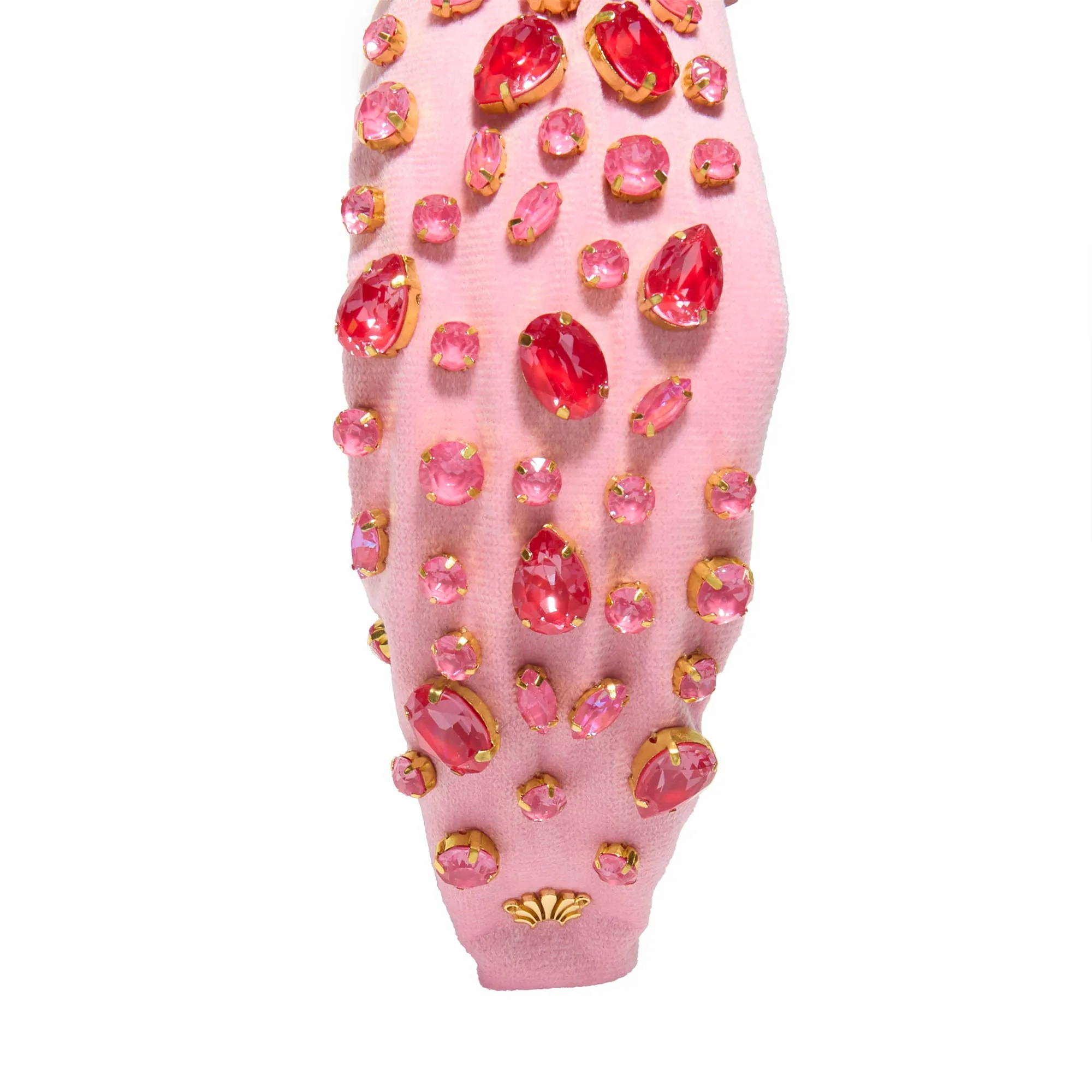 ROSE SWAROVSKI® TRESOR KNOTTED HEADBAND sold by Lele Sadoughi product image thumbnail 5