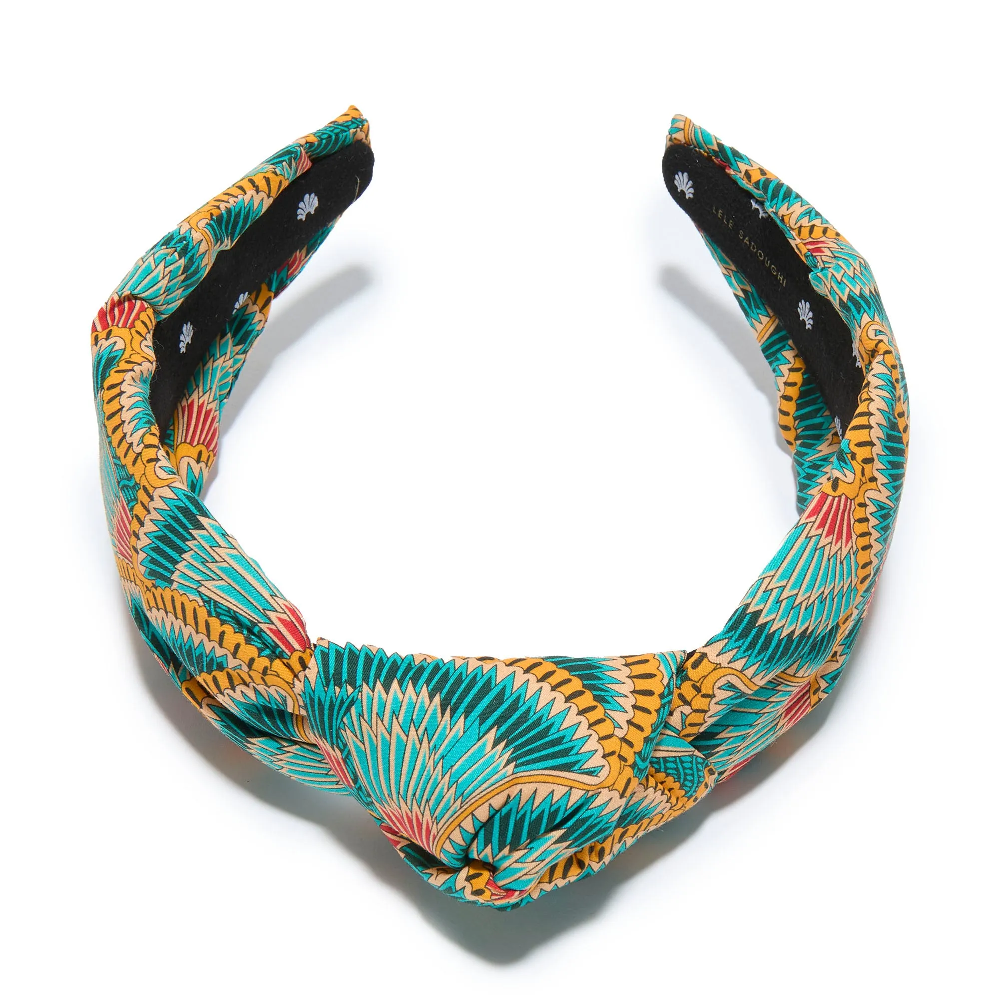 LOTUS FLOWERS KNOTTED HEADBAND sold by Lele Sadoughi product image thumbnail 3
