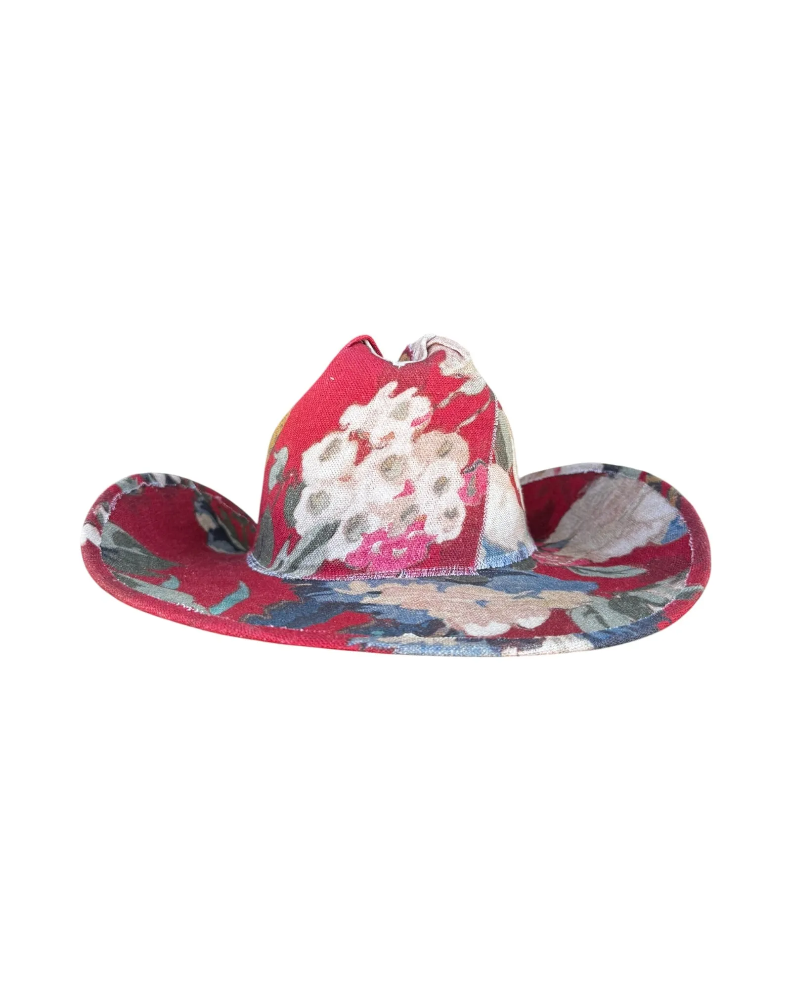LIBERTY BLOOM FABRIC COVERED COWBOY HAT sold by Lele Sadoughi product image thumbnail 5