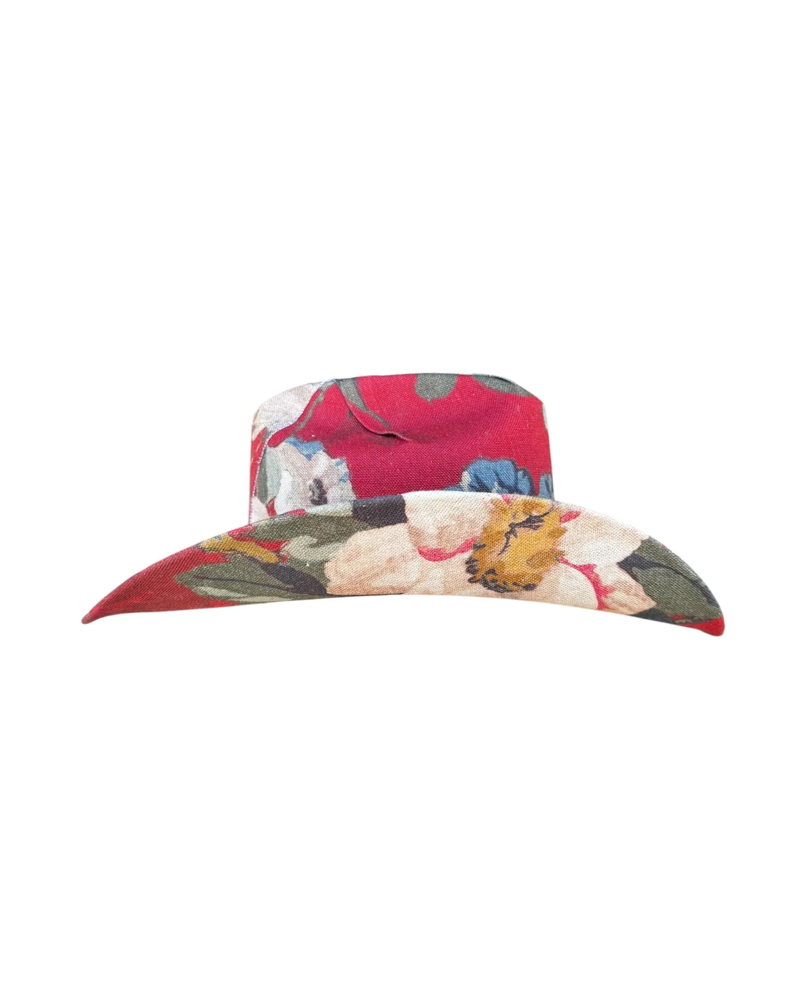 LIBERTY BLOOM FABRIC COVERED COWBOY HAT sold by Lele Sadoughi product image thumbnail 2