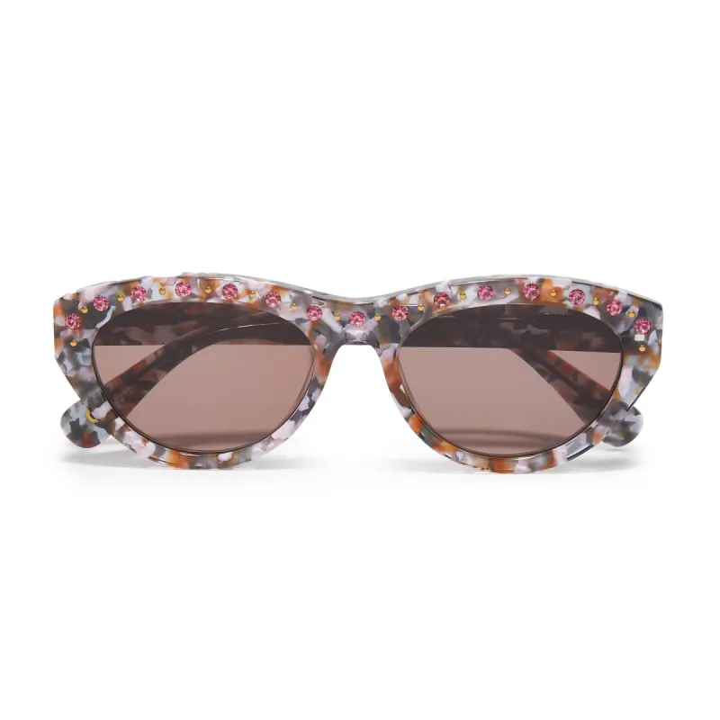 CARNATION MEMPHIS WAYFARER SUNGLASSES sold by Lele Sadoughi