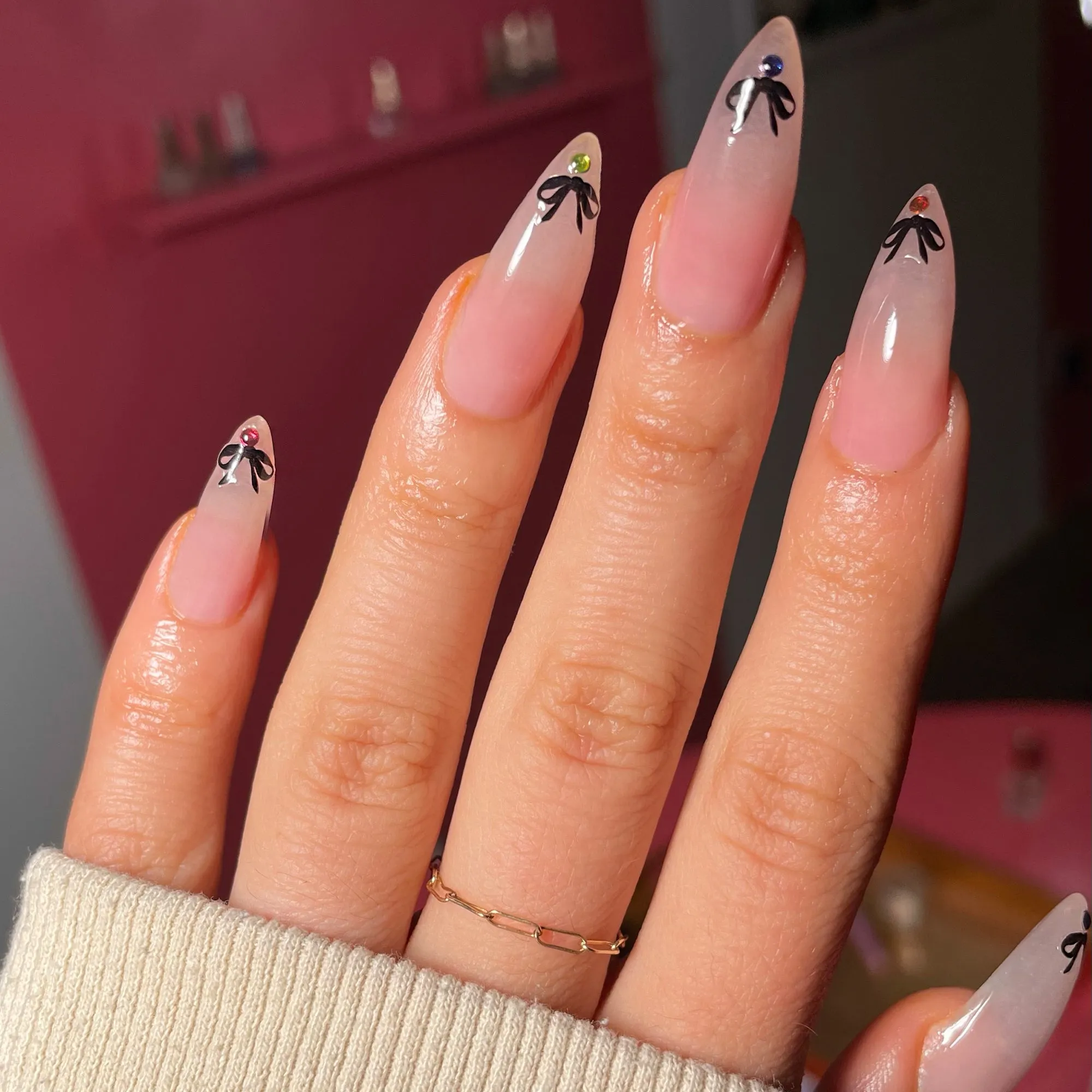 LELE X DECO BEAUTY CLASSIC JEWELED NAIL ART STICKERS sold by Lele Sadoughi product image thumbnail 4