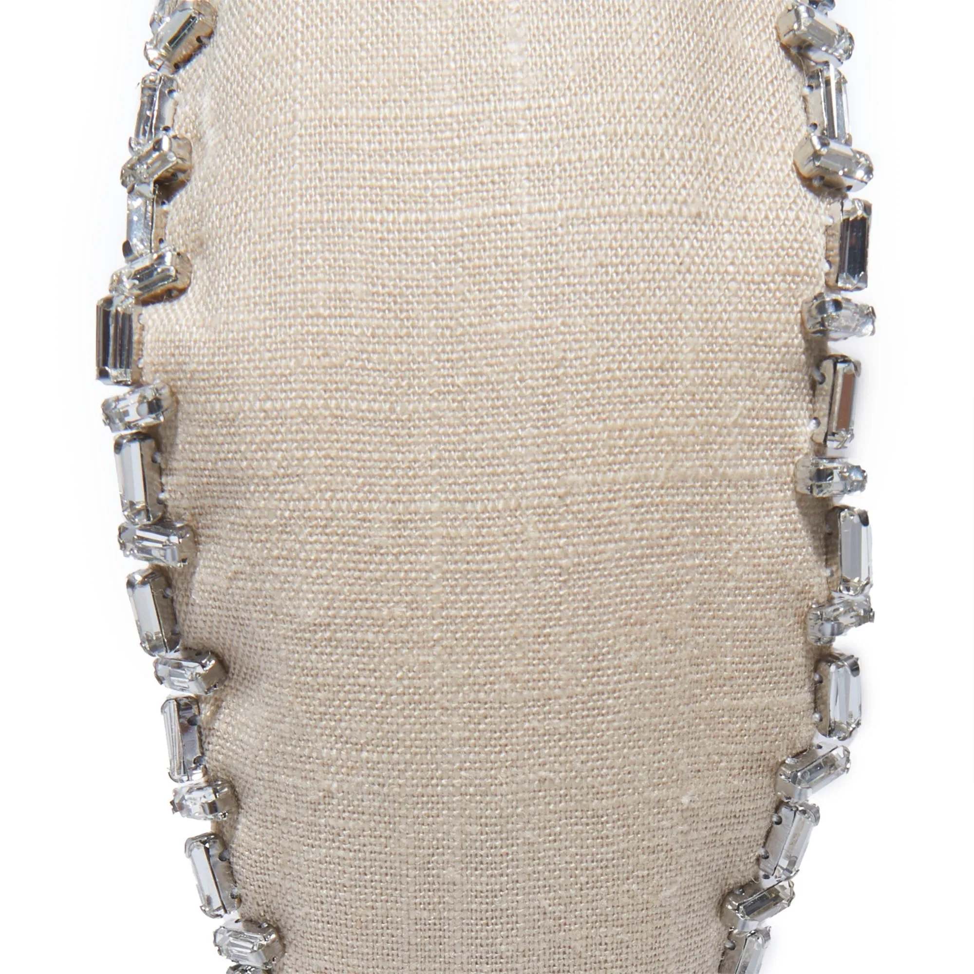 NATURAL CRYSTAL TRIM KNOTTED HEADBAND sold by Lele Sadoughi product image thumbnail 3