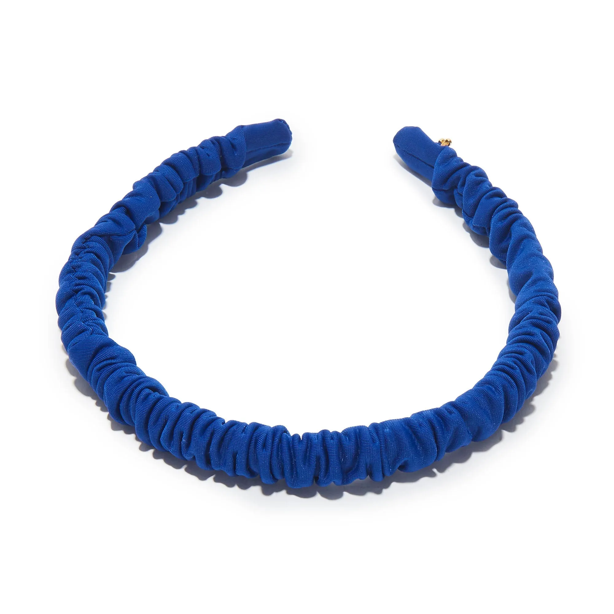 ROYAL BLUE JESSIE NEOPRENE HEADBAND sold by Lele Sadoughi product image thumbnail 4