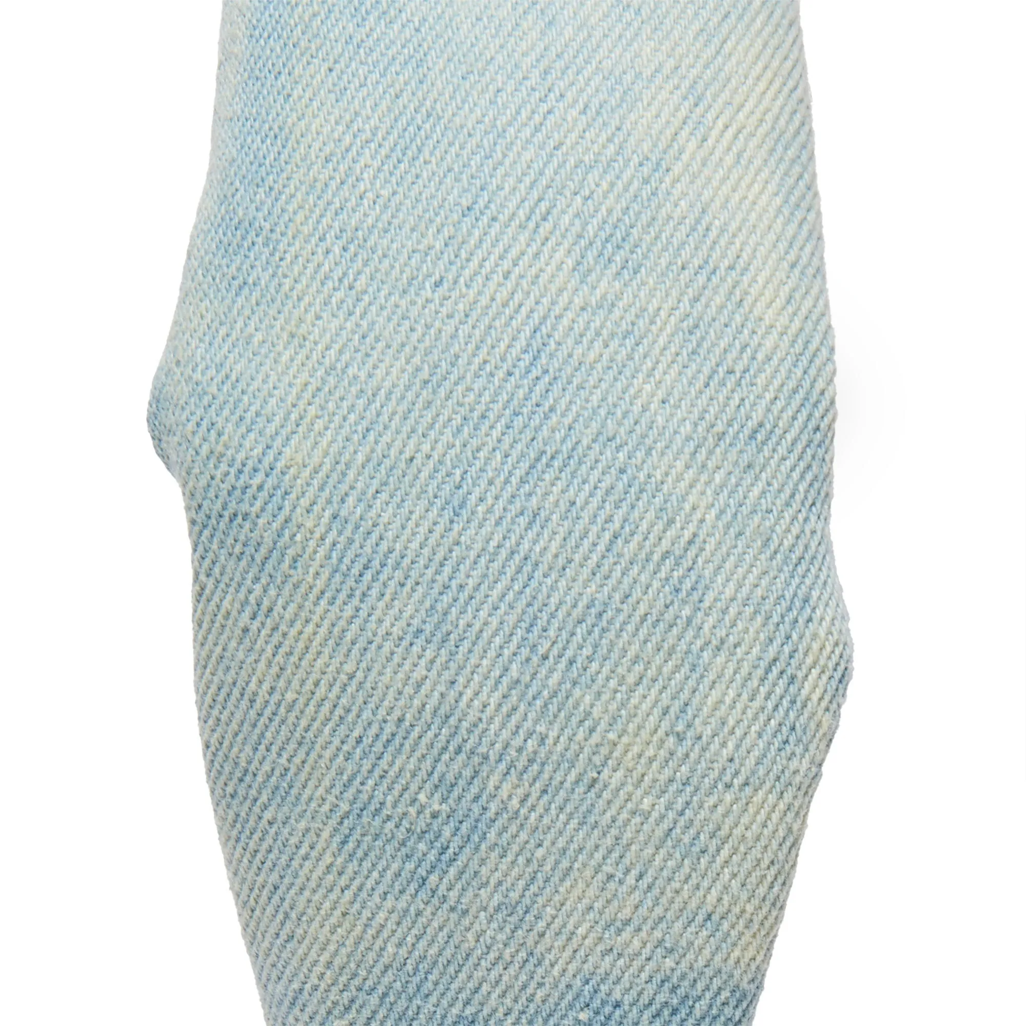 FADED DENIM KNOTTED HEADBAND sold by Lele Sadoughi product image thumbnail 3