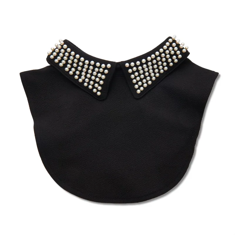 JET ALL-OVER PEARL COLLAR sold by Lele Sadoughi
